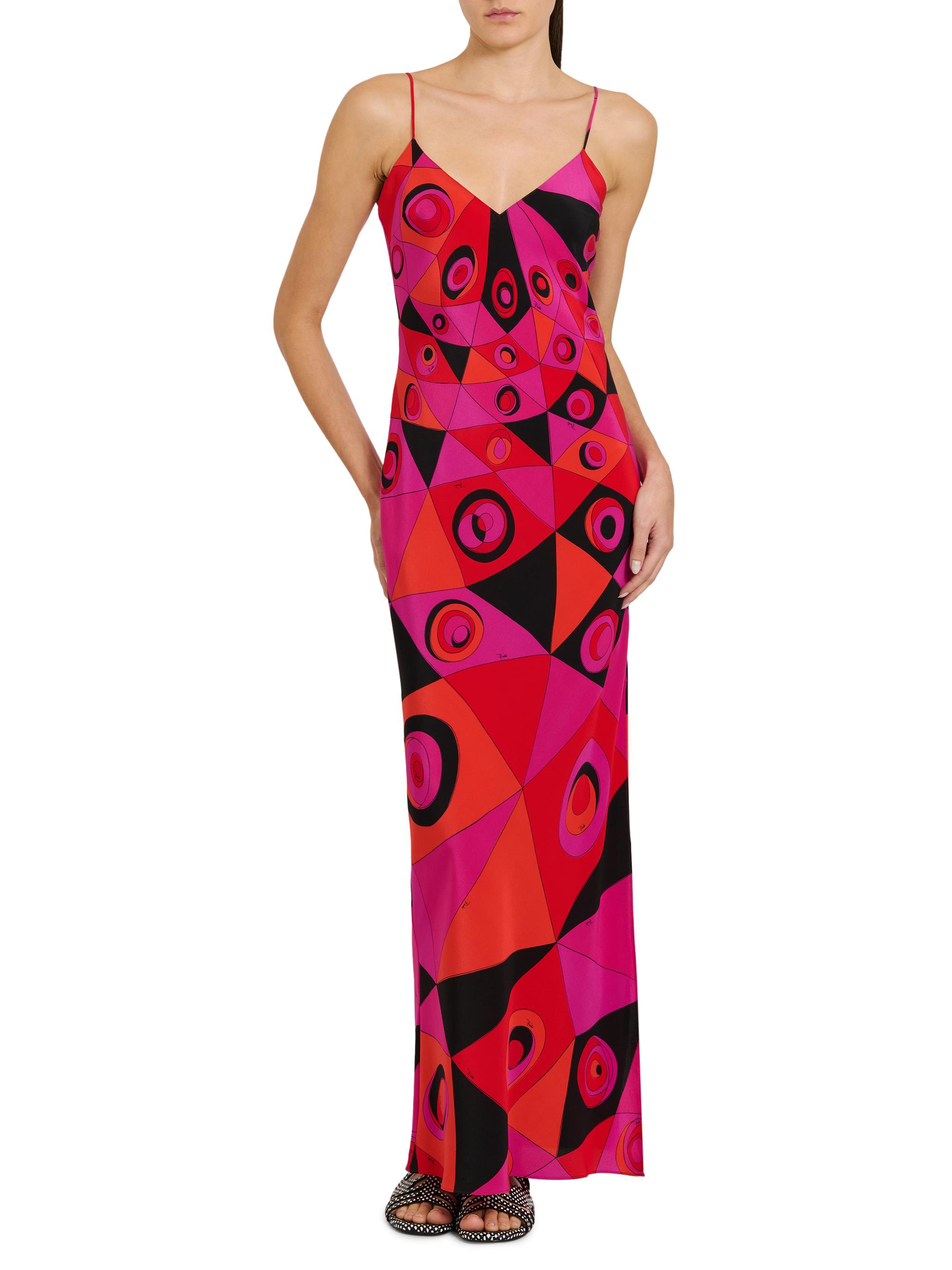 puff long sleeve dress Giavana Puff Sleeve Layered Maxi Dress Baby Pink XS