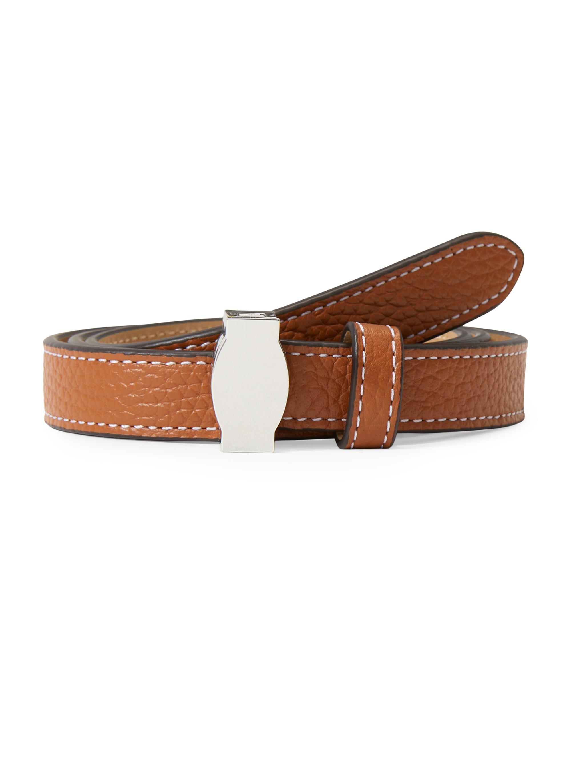 Veronica Beard Women's Dash Leather Belt - Hazelwood | Thumbnail 4