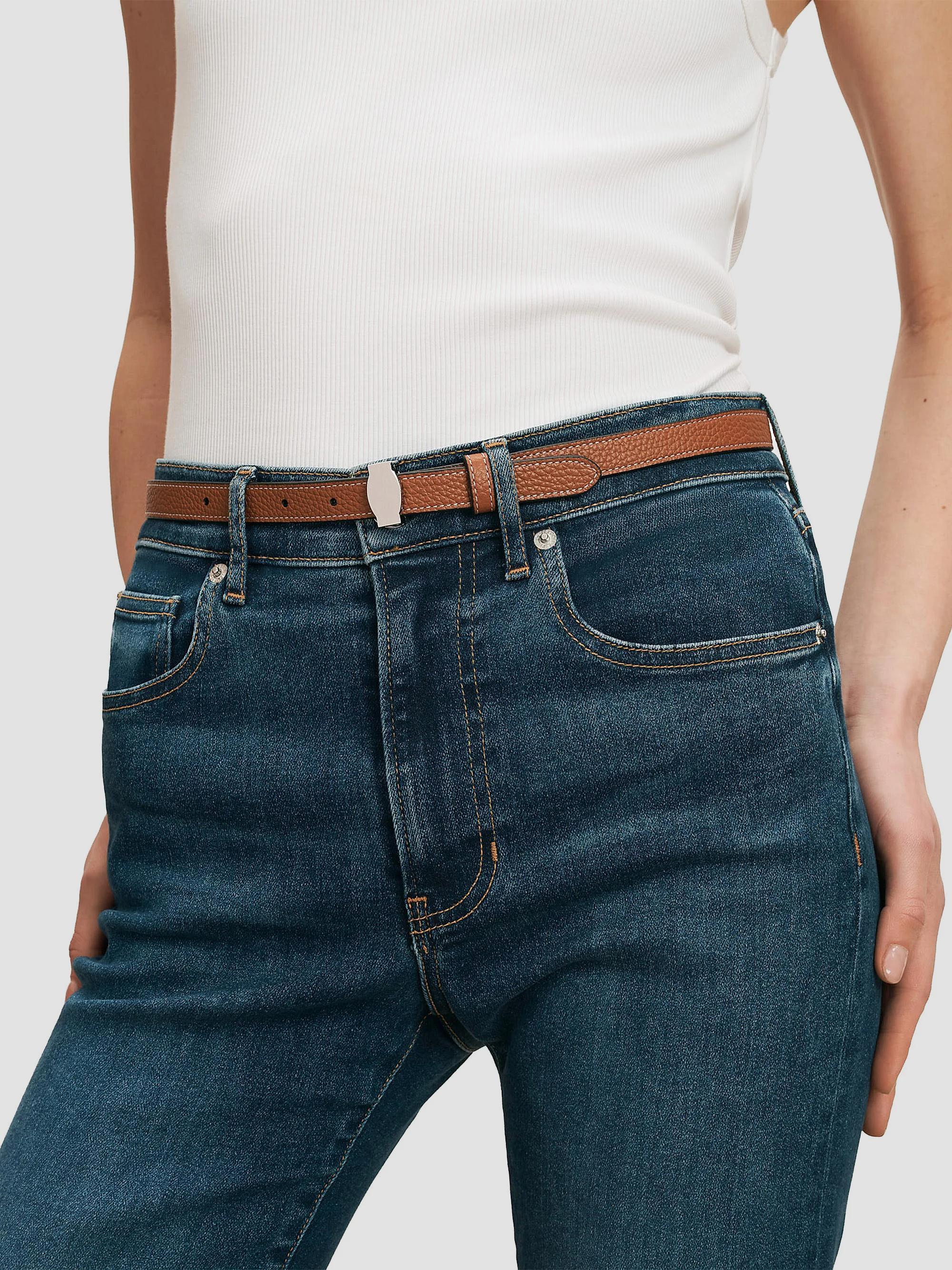Veronica Beard Dash Leather Belt | Saks Fifth Avenue display picture 3