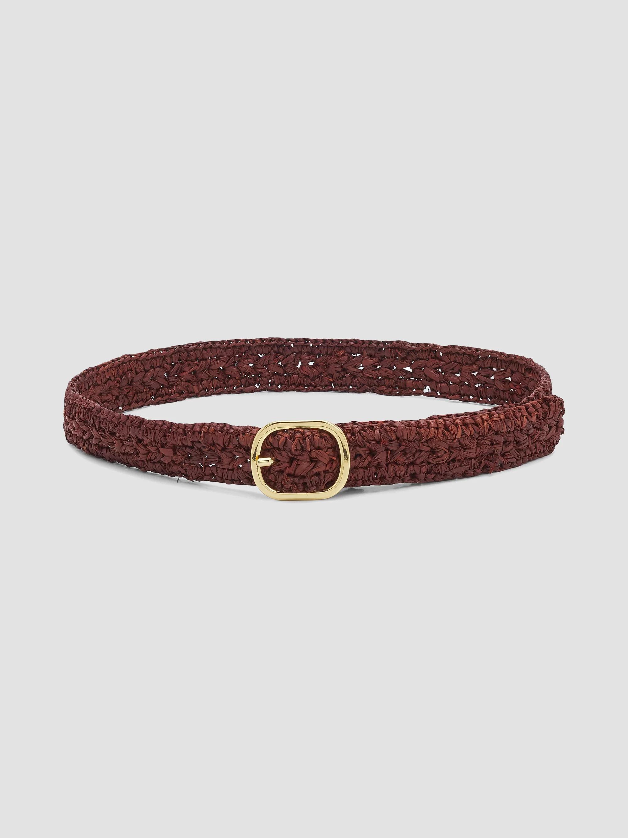 Veronica Beard Loop Raffia Belt | Saks Fifth Avenue display picture 2