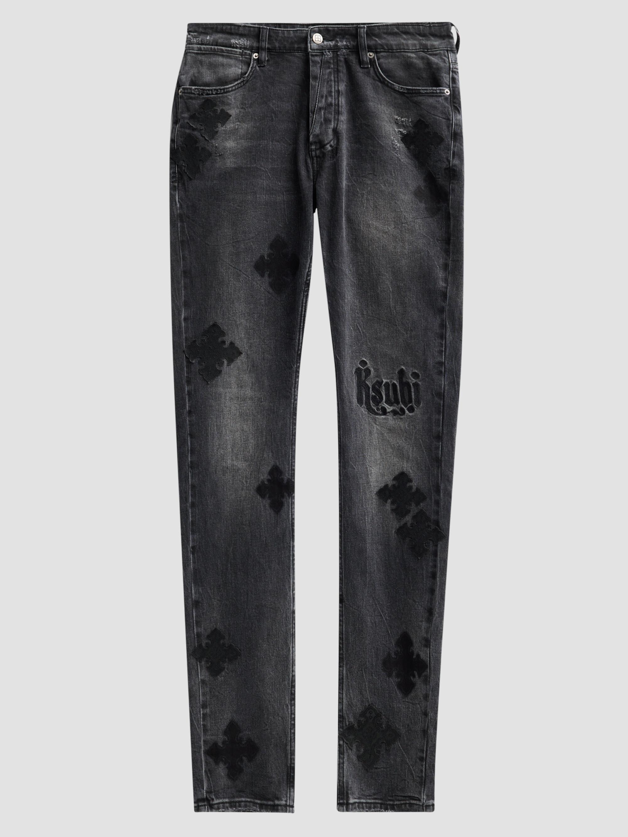 Ksubi Dr3amstate D-Chitch Wax Slim Jeans | Saks Fifth Avenue