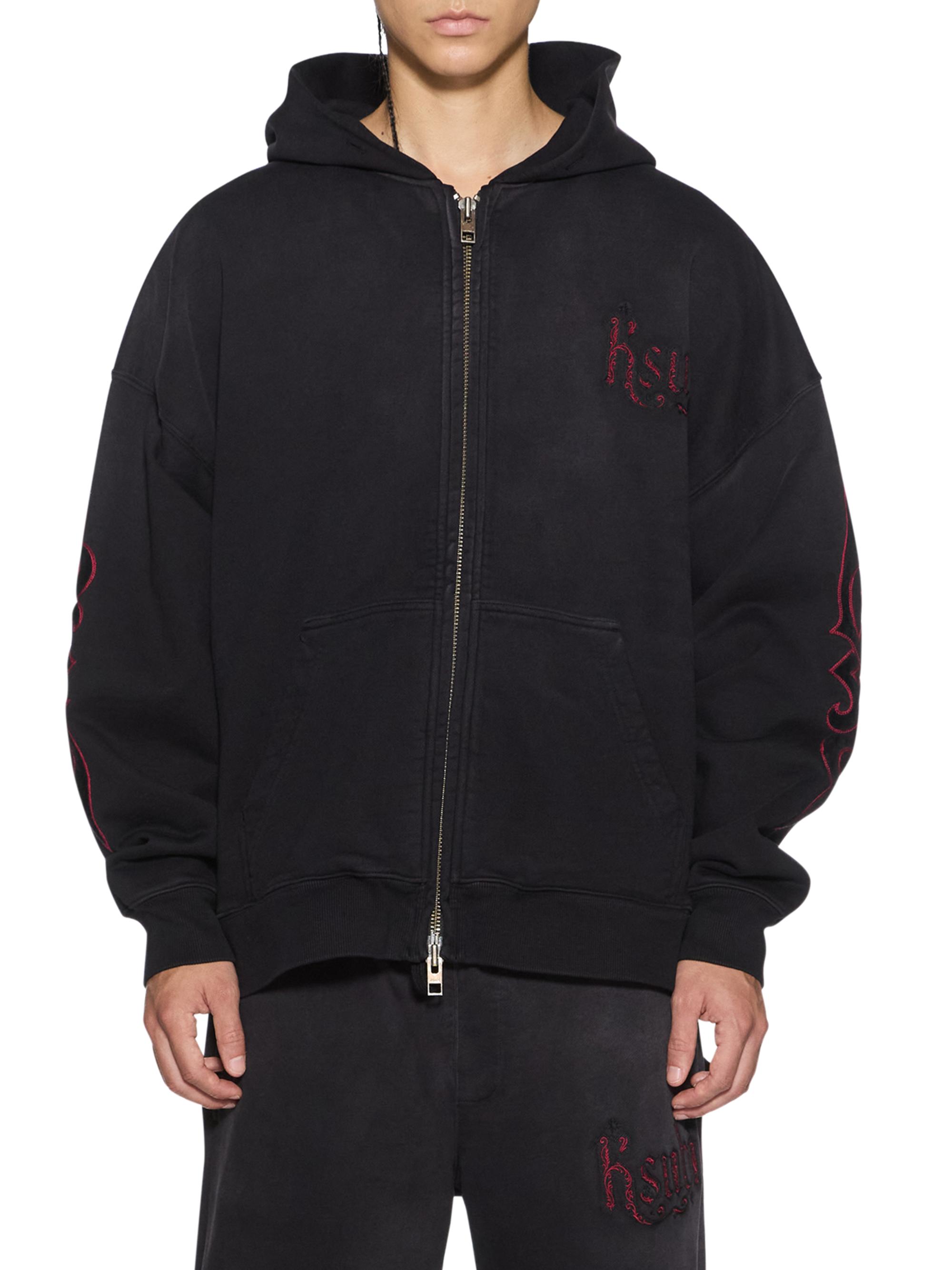 Jacquemus Logo Zip-Front Hoodie | Saks Fifth Avenue