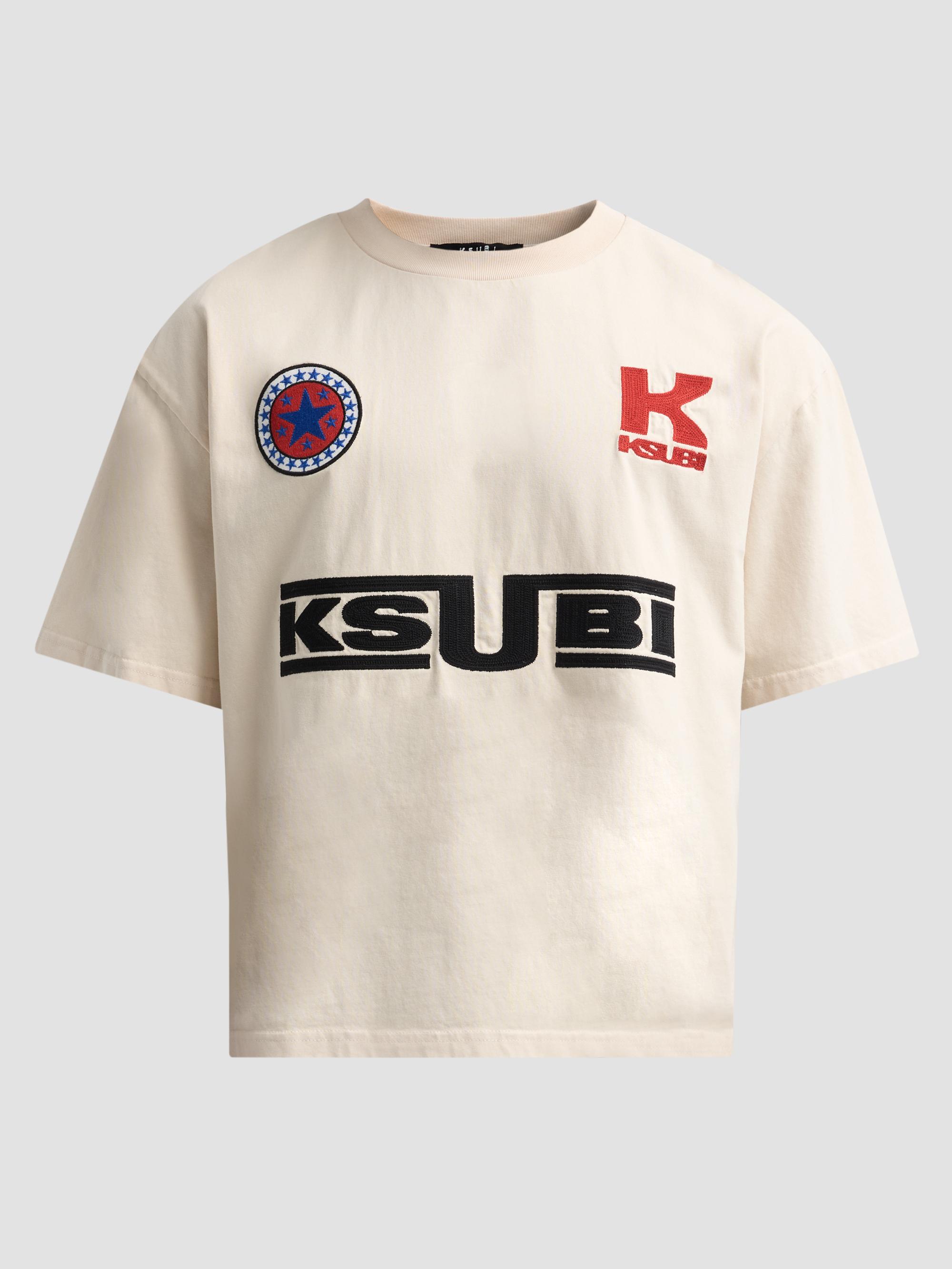 Ksubi Men's Zoom Ekcess Logo T-Shirt - Natural