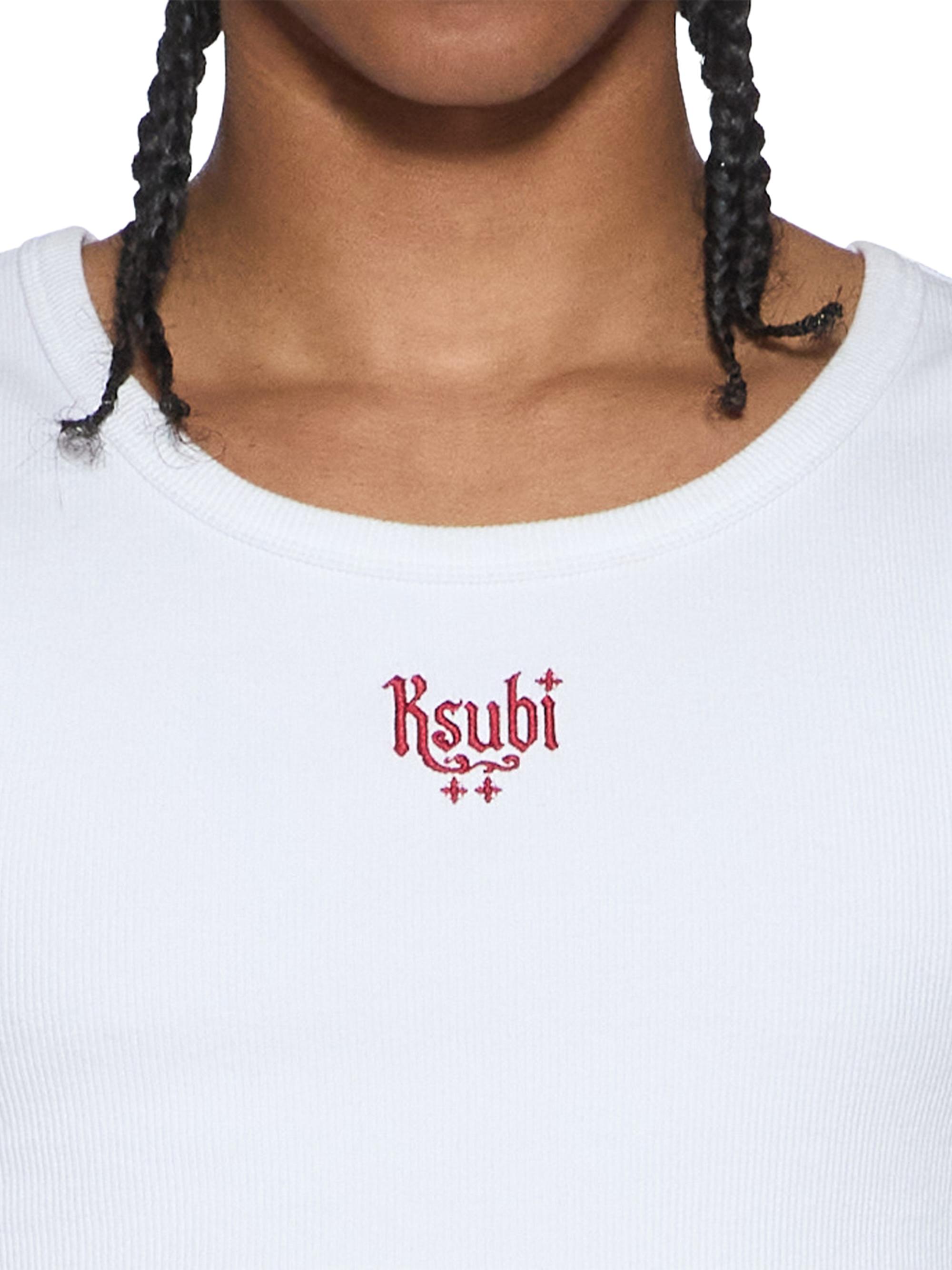 Ksubi Men's Paise Halen Singlet Tank - White | Thumbnail 5