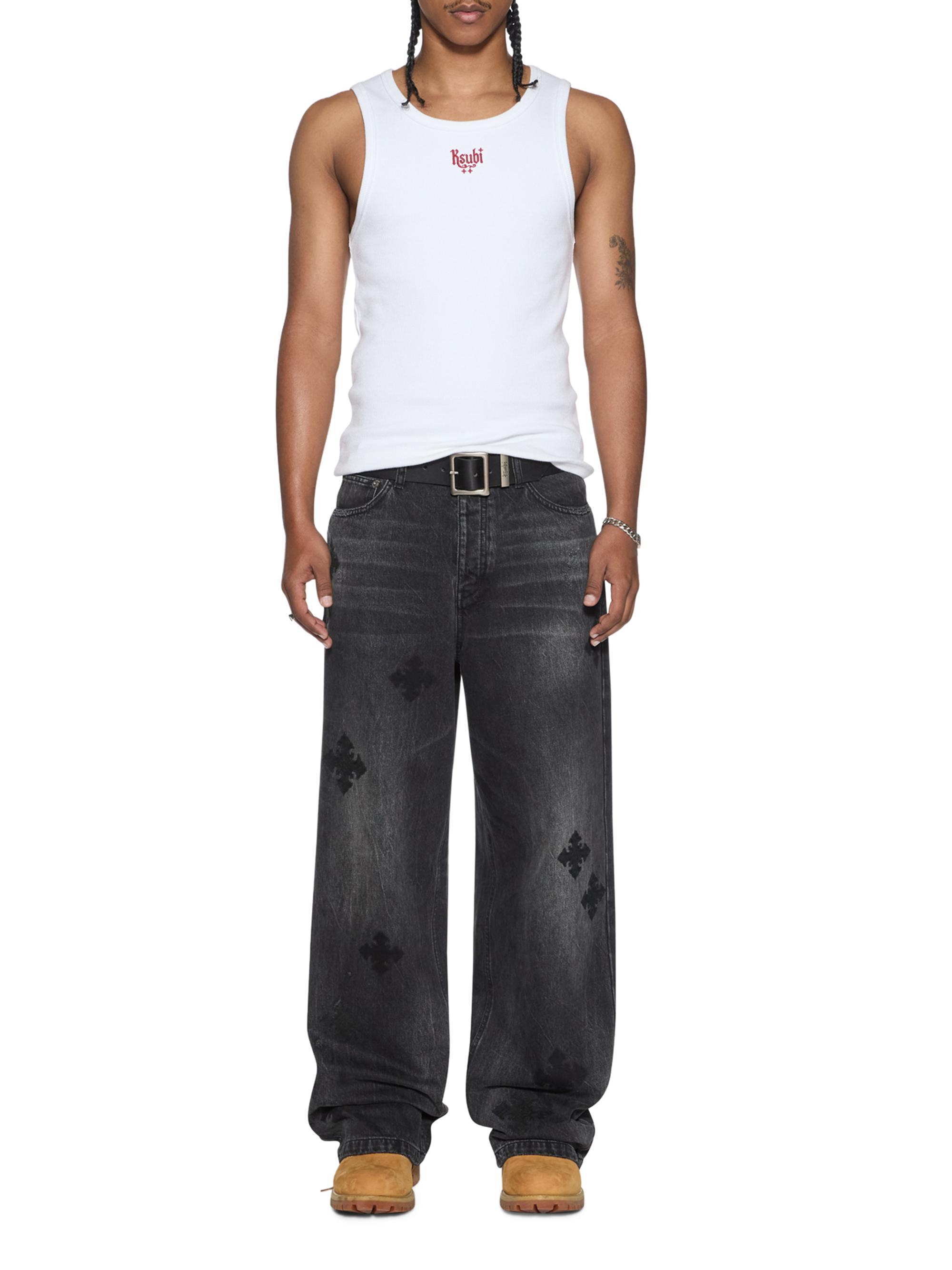 Ksubi Men's Paise Halen Singlet Tank - White | Thumbnail 2
