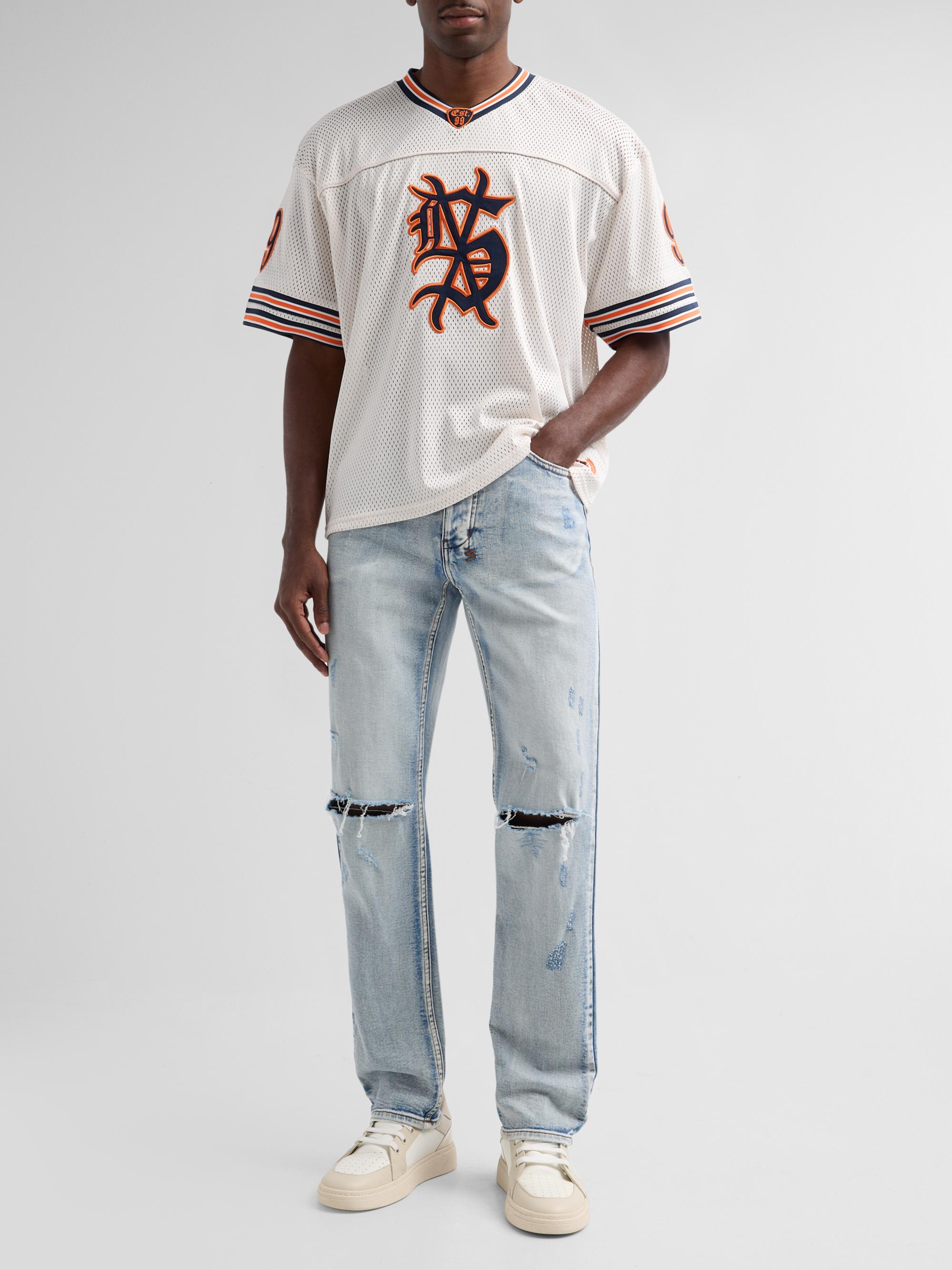 Ksubi Men's Bolter Duke Mesh Jersey - Natural | Thumbnail 2