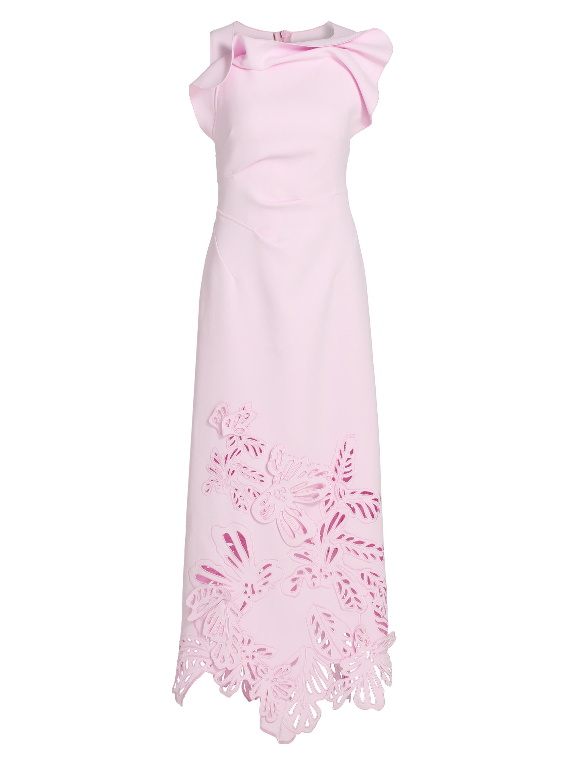 Lessonhall Embellished Asymmetric Maxi Dress