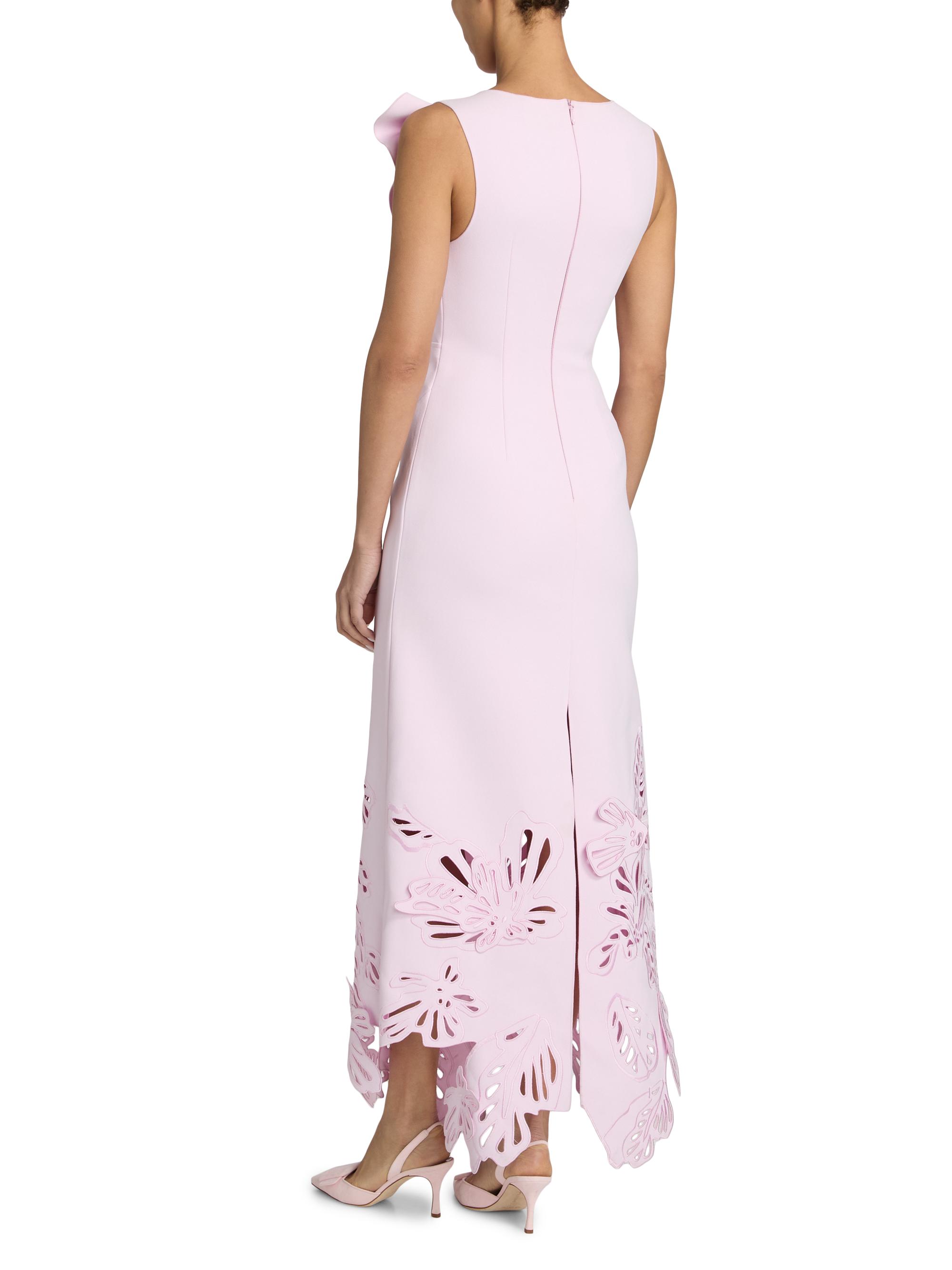 Lessonhall Embellished Asymmetric Maxi Dress