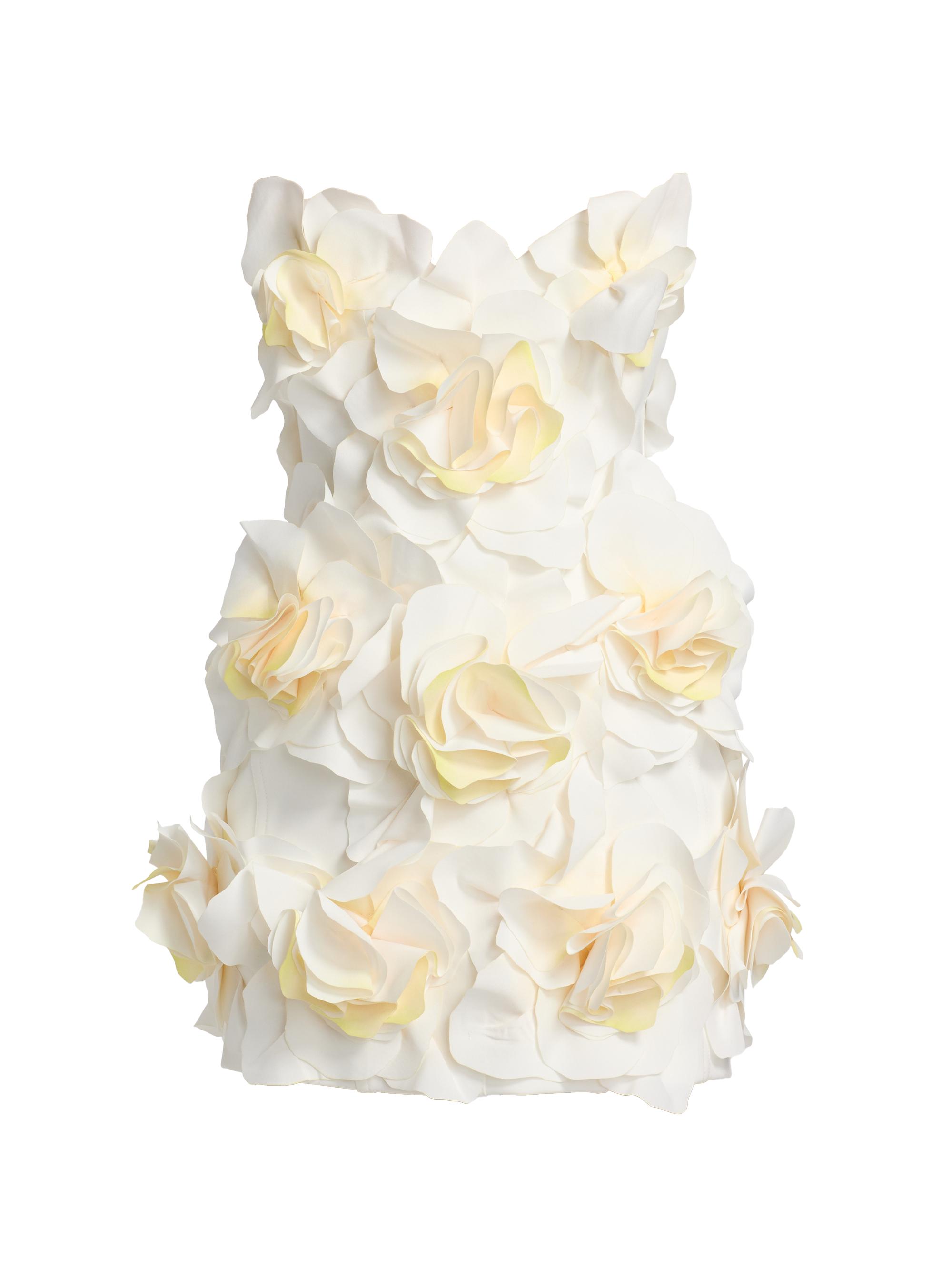 acler 3d floral mini dress Acler Castleford 3D Floral Fit & Flare Mini Dress