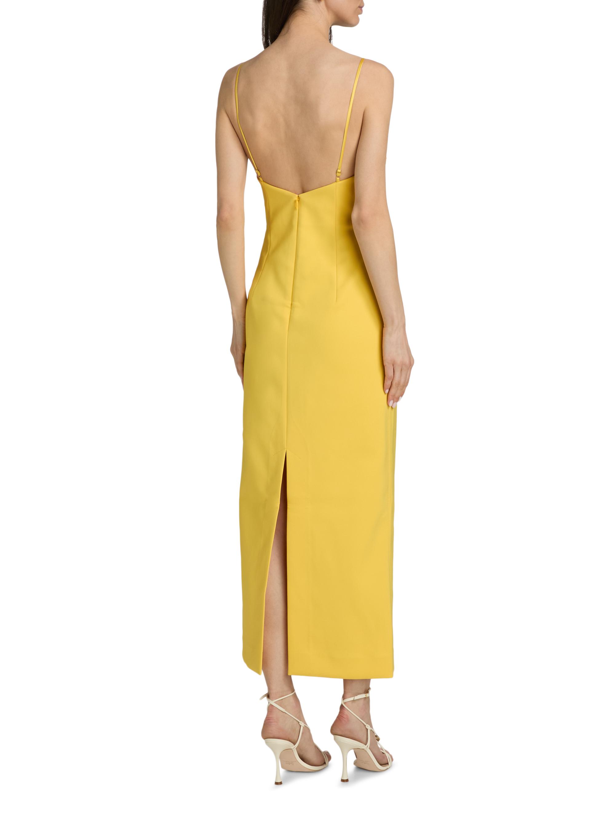 acler islington midi dress Acler - Isla Column Midi Dress