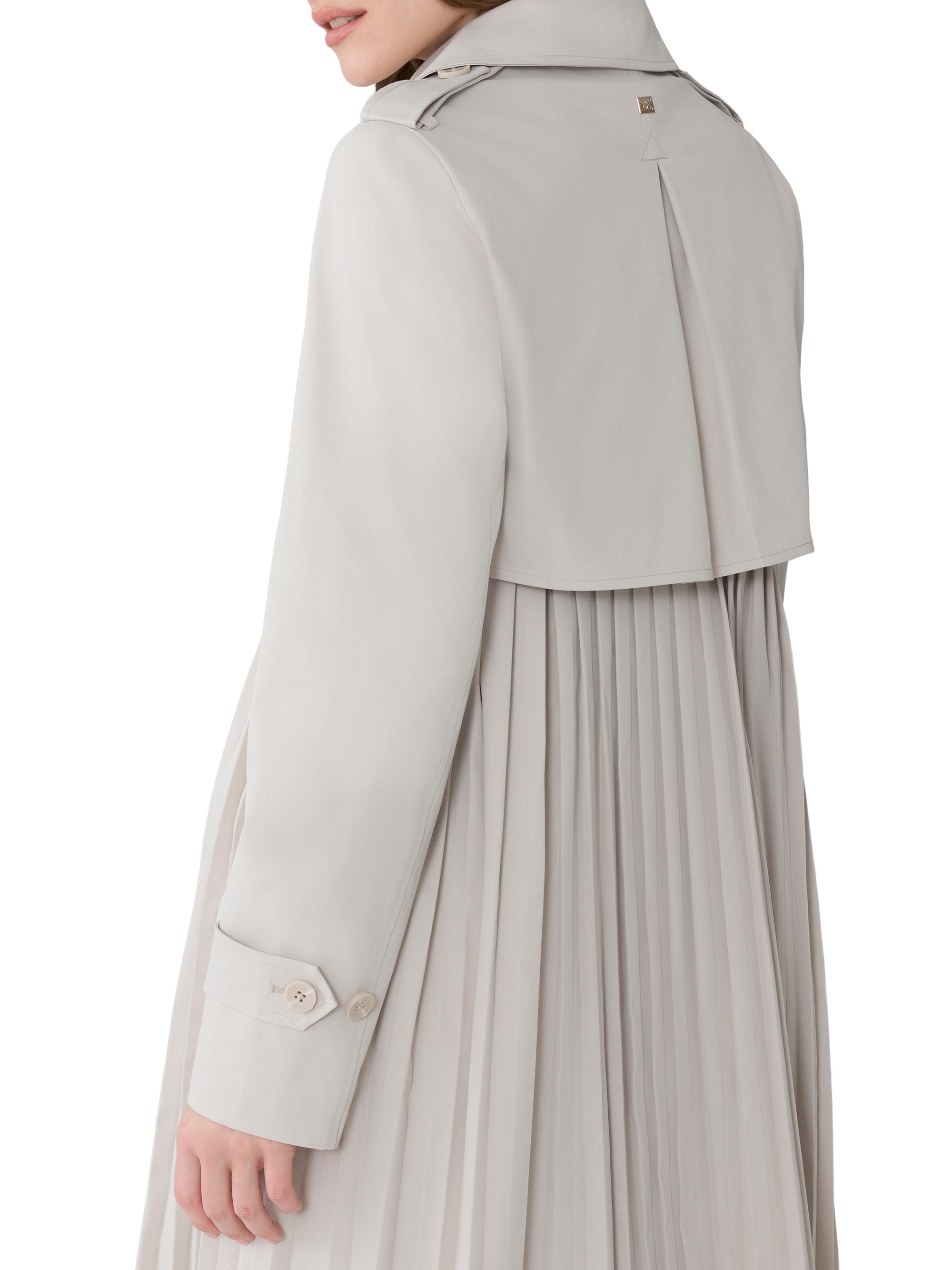 Soia & Kyo Elanor Pleated Trench Coat | Saks Fifth Avenue
