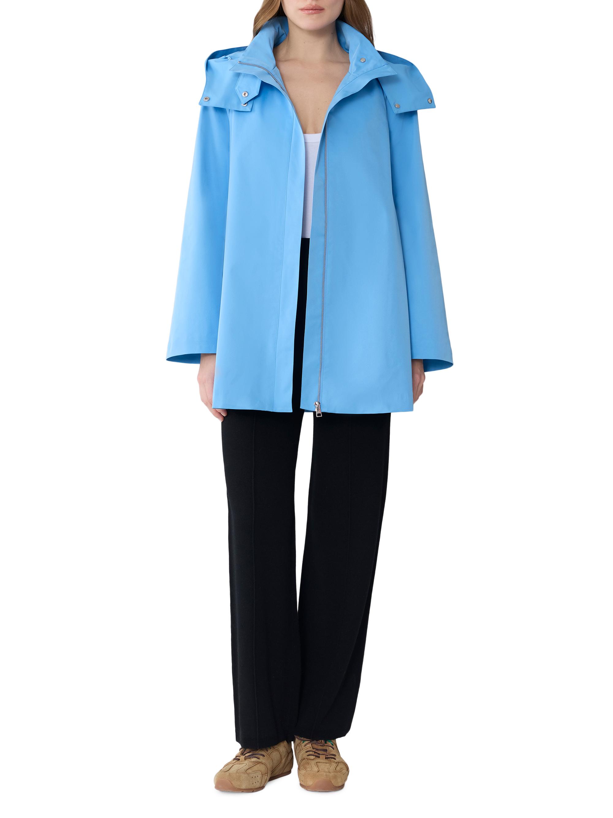 Soia & Kyo Women's Nalani Boxy Coat - Poolside Blue