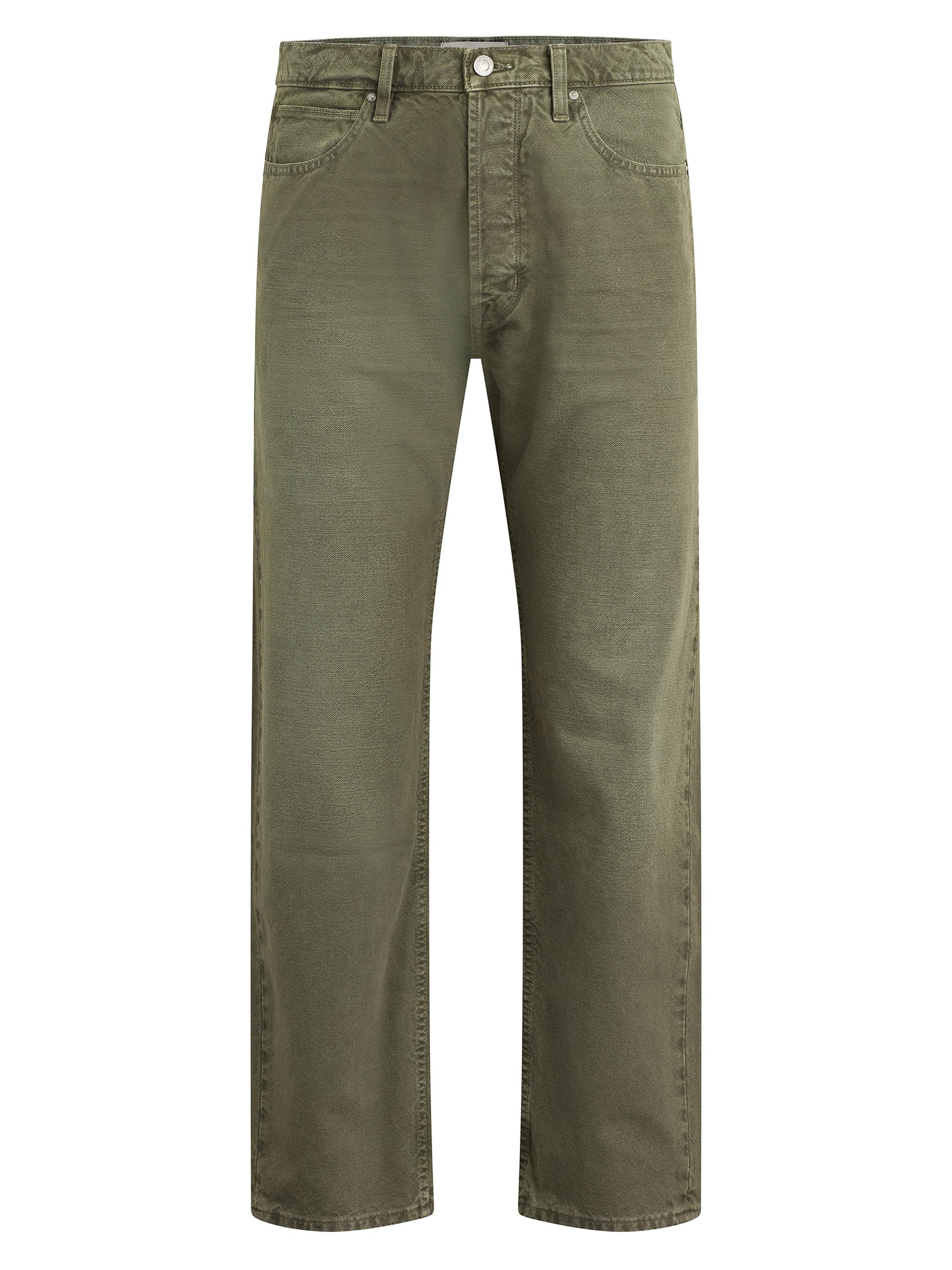 Hudson Jeans Men's Rylan Relaxed Straight-Leg Jeans - Distress Army | Thumbnail 3