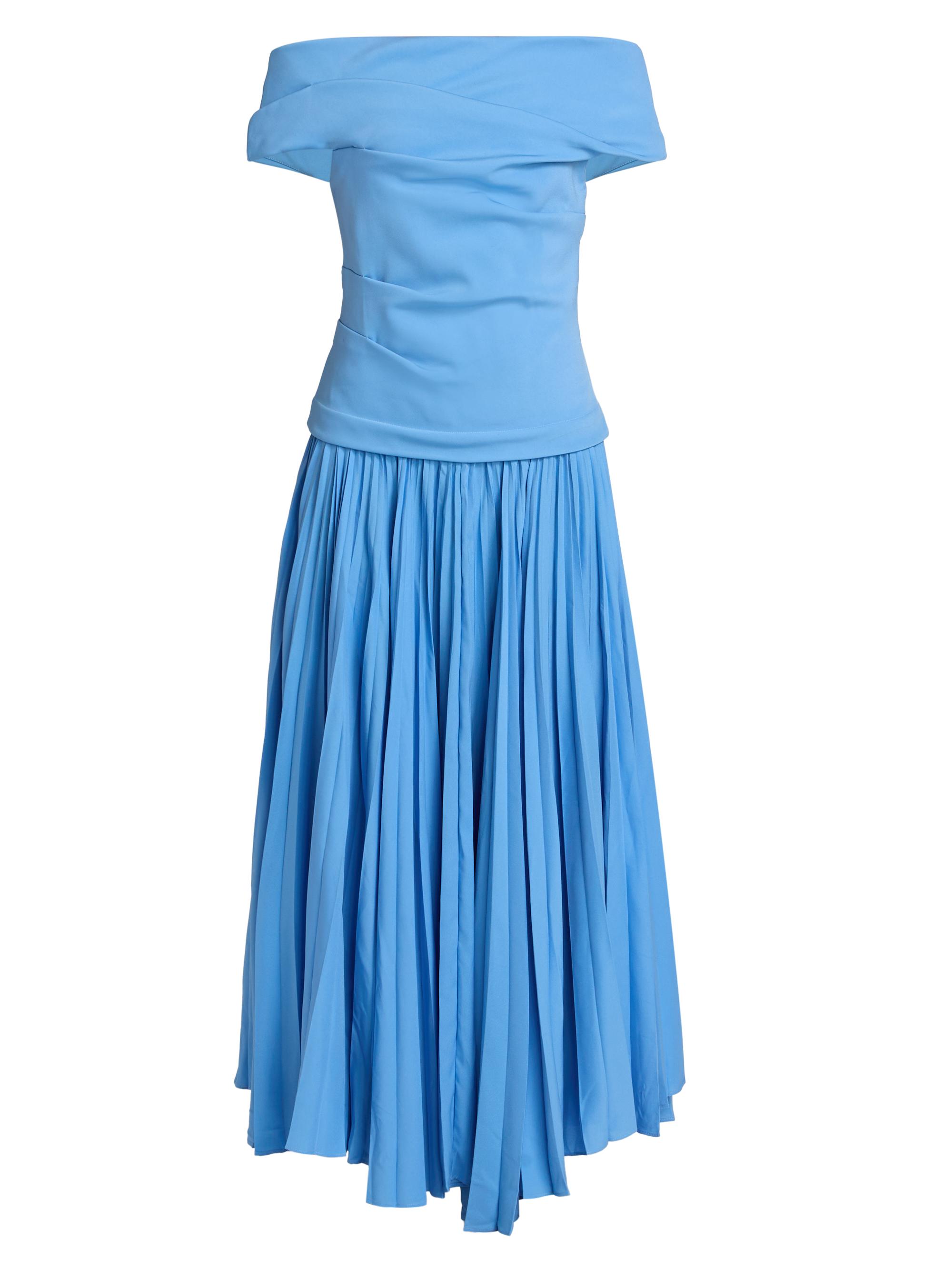 Acler Haileypark Off-The-Shoulder Drop-Waist Maxi Dress | Saks Fifth Avenue