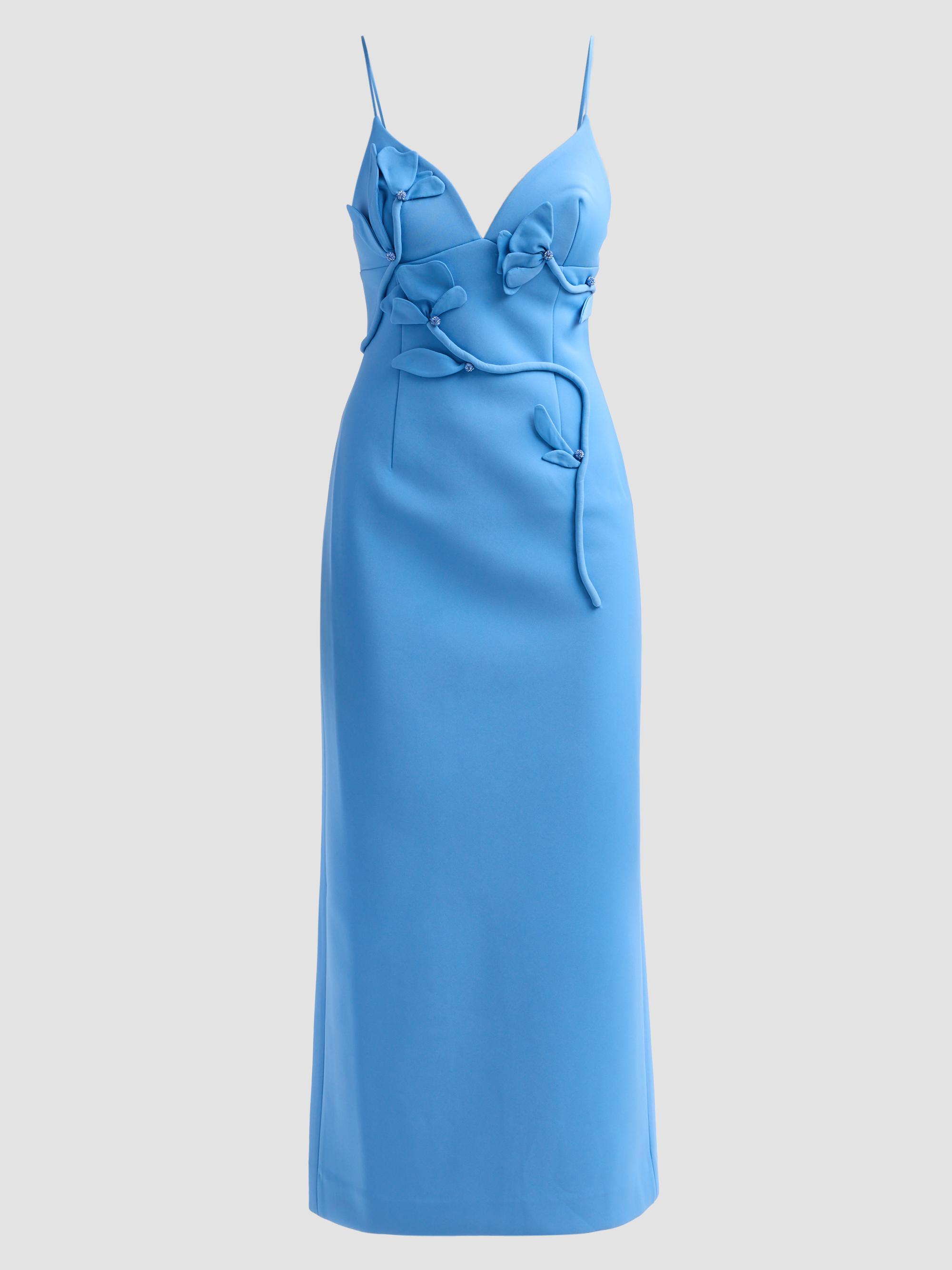 acler blue dress Northwick Maxi Dress
