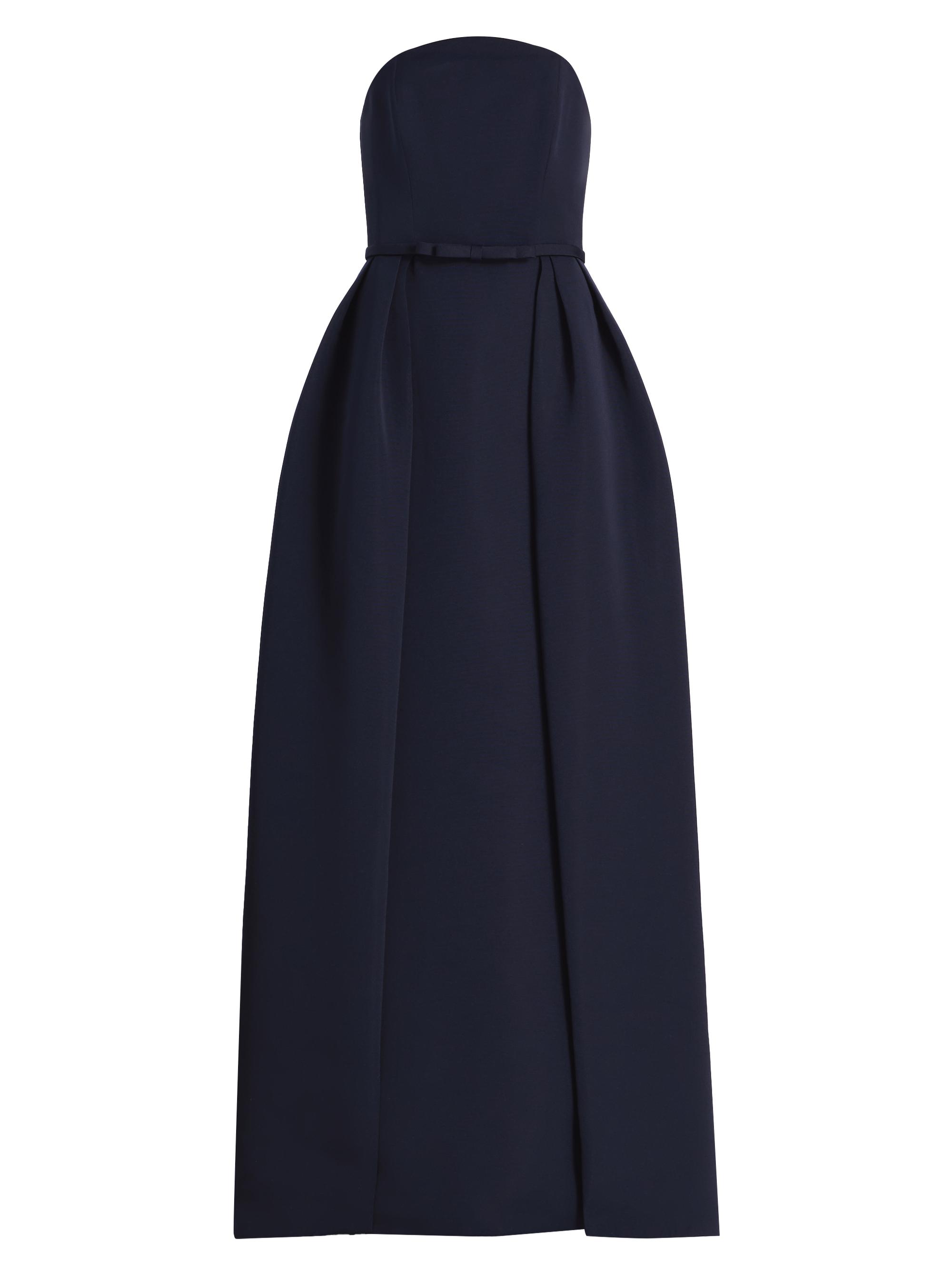 Amsale Women's Strapless Gown - Navy