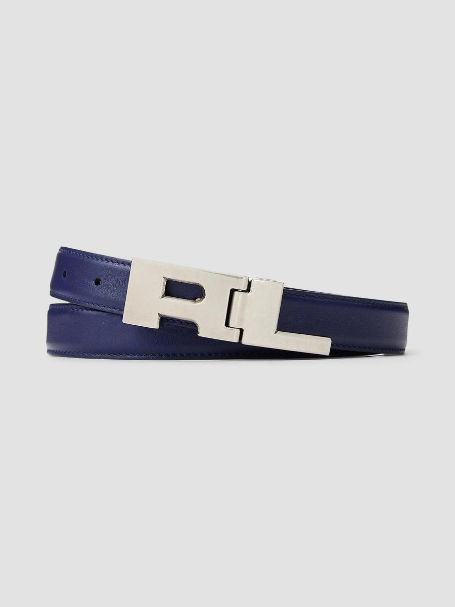 Ralph Lauren Purple Label RL Hinge Leather Belt | Saks Fifth Avenue