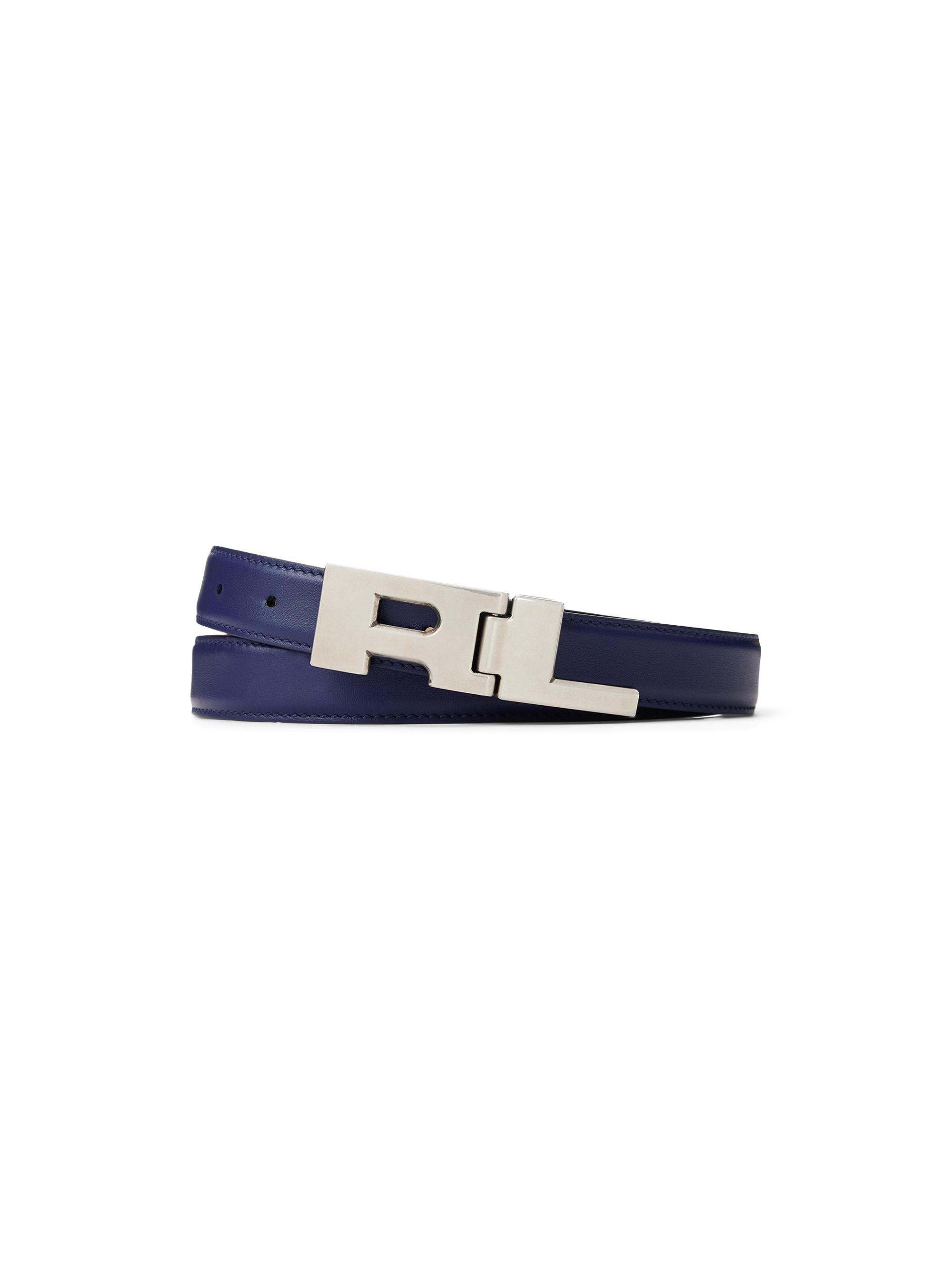 Ralph Lauren Purple Label RL Hinge Leather Belt | Saks Fifth Avenue