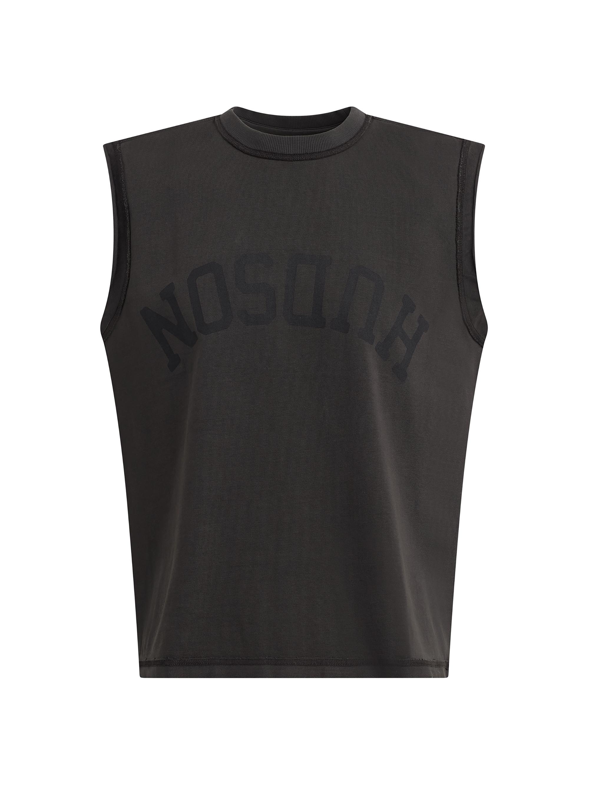 Hudson Jeans Men's Leo Cut-Off Tank - Dusk Black