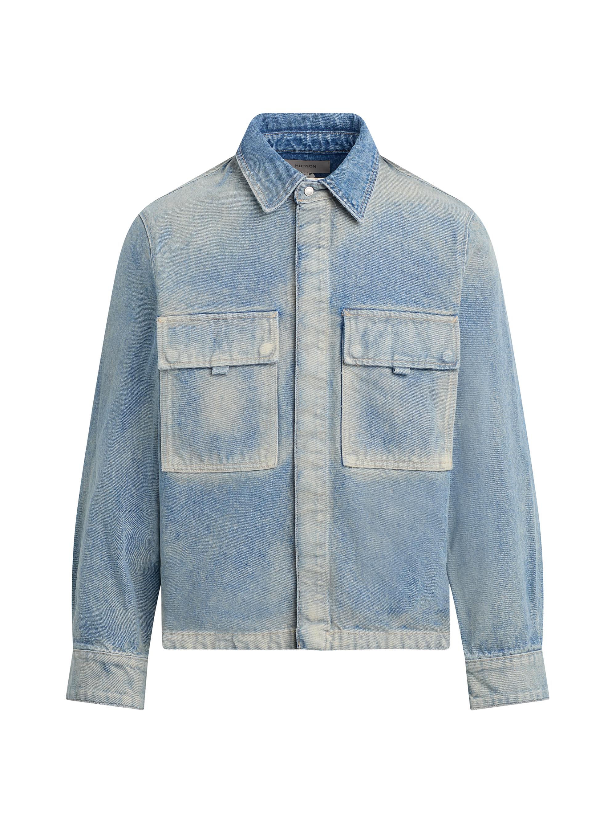 Hudson Jeans Men's Tulum Denim Shirt Jacket - Tulum