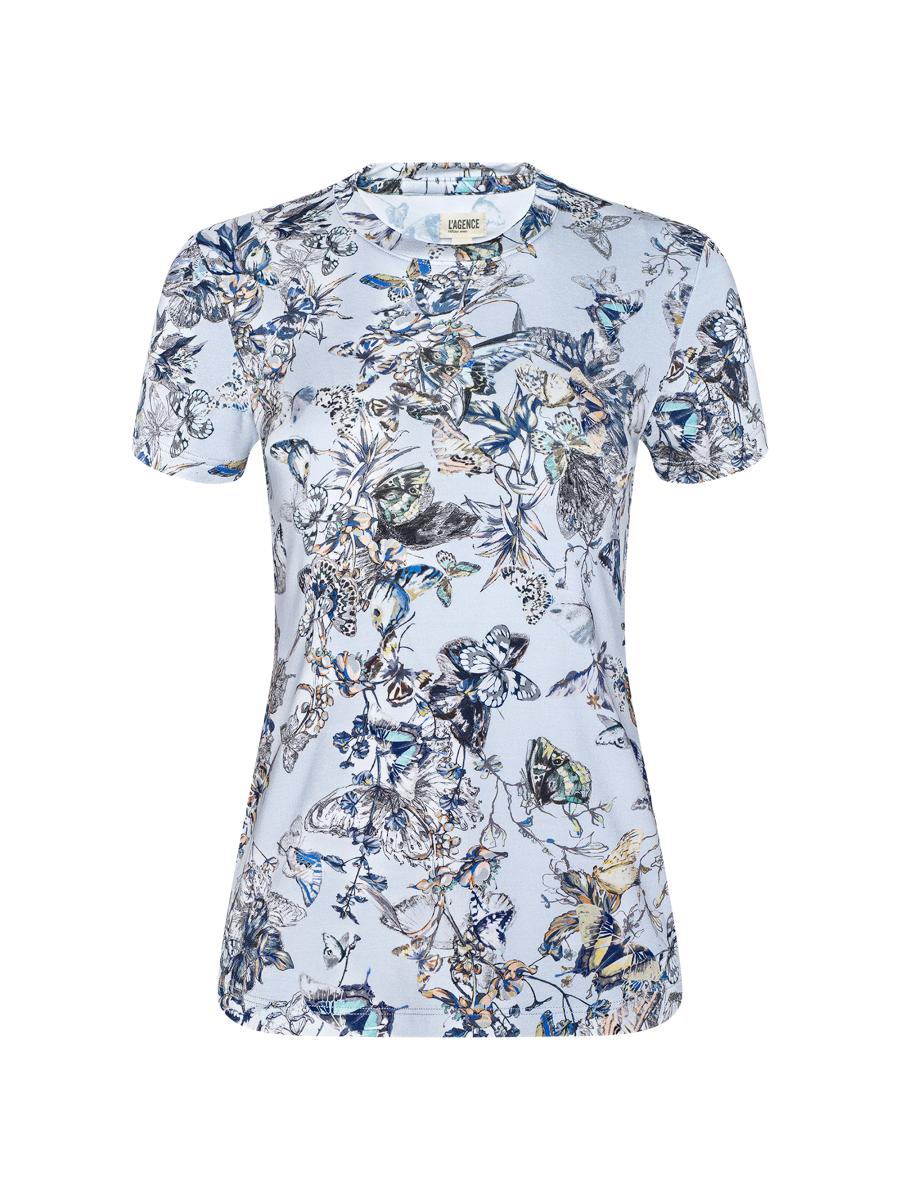 L'agence Women's Ressi Butterfly Crewneck T-shirt