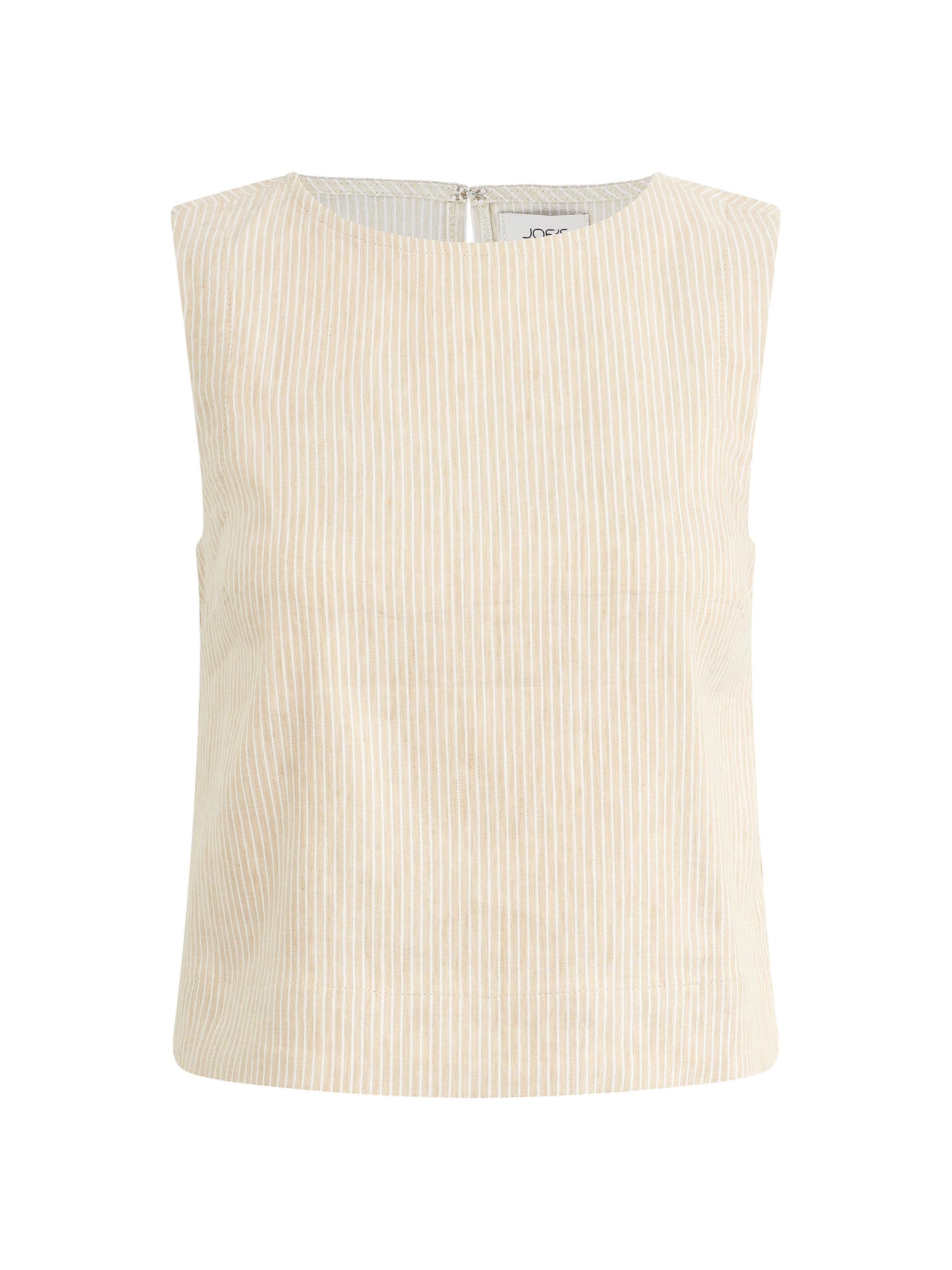 Joe's Jeans Women's The Boatneck Pinstripe Tank - Micro Stripe