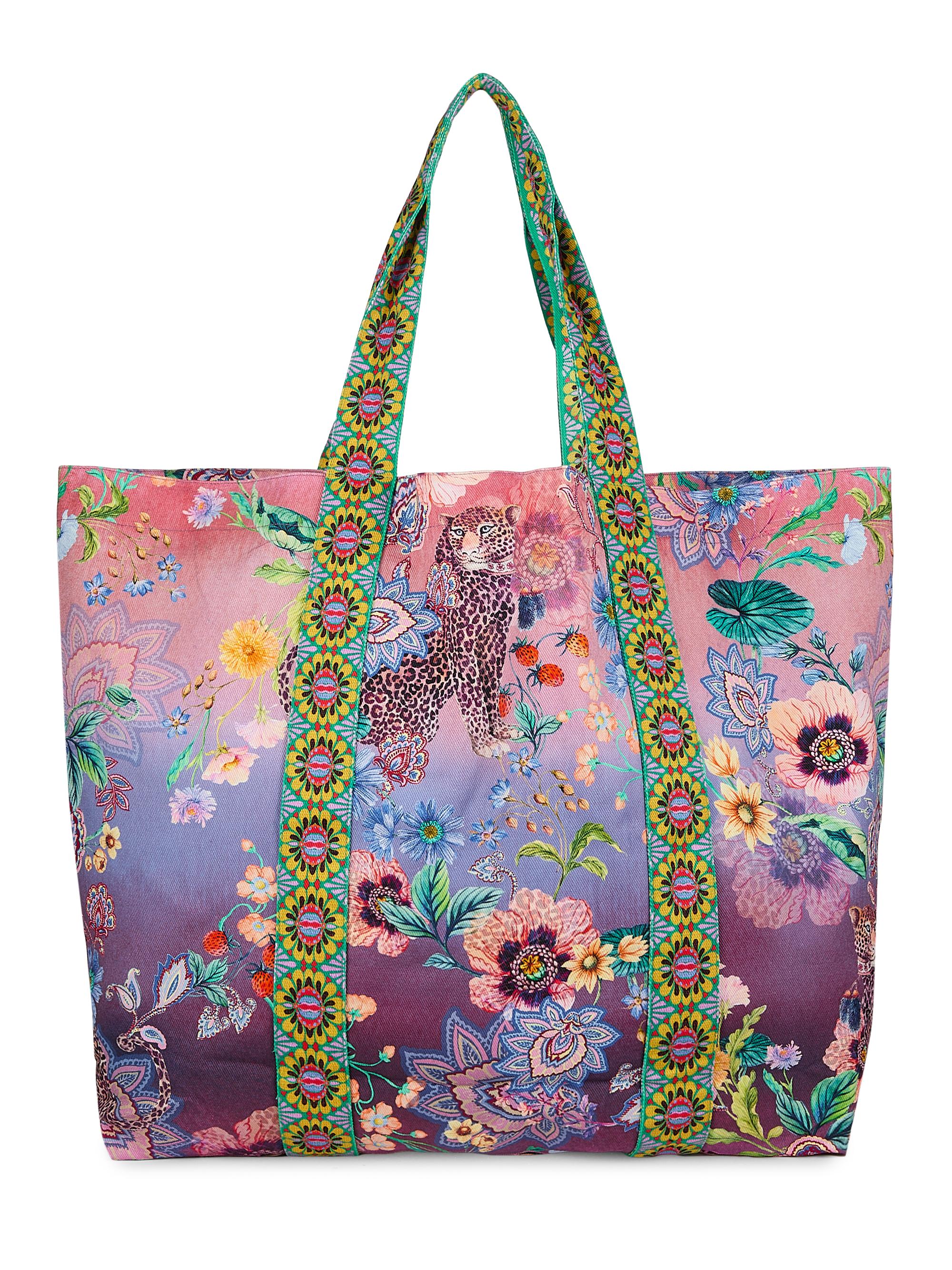 Johnny Was Women's Lilliana Printed Cotton Beach Tote - Lilliana