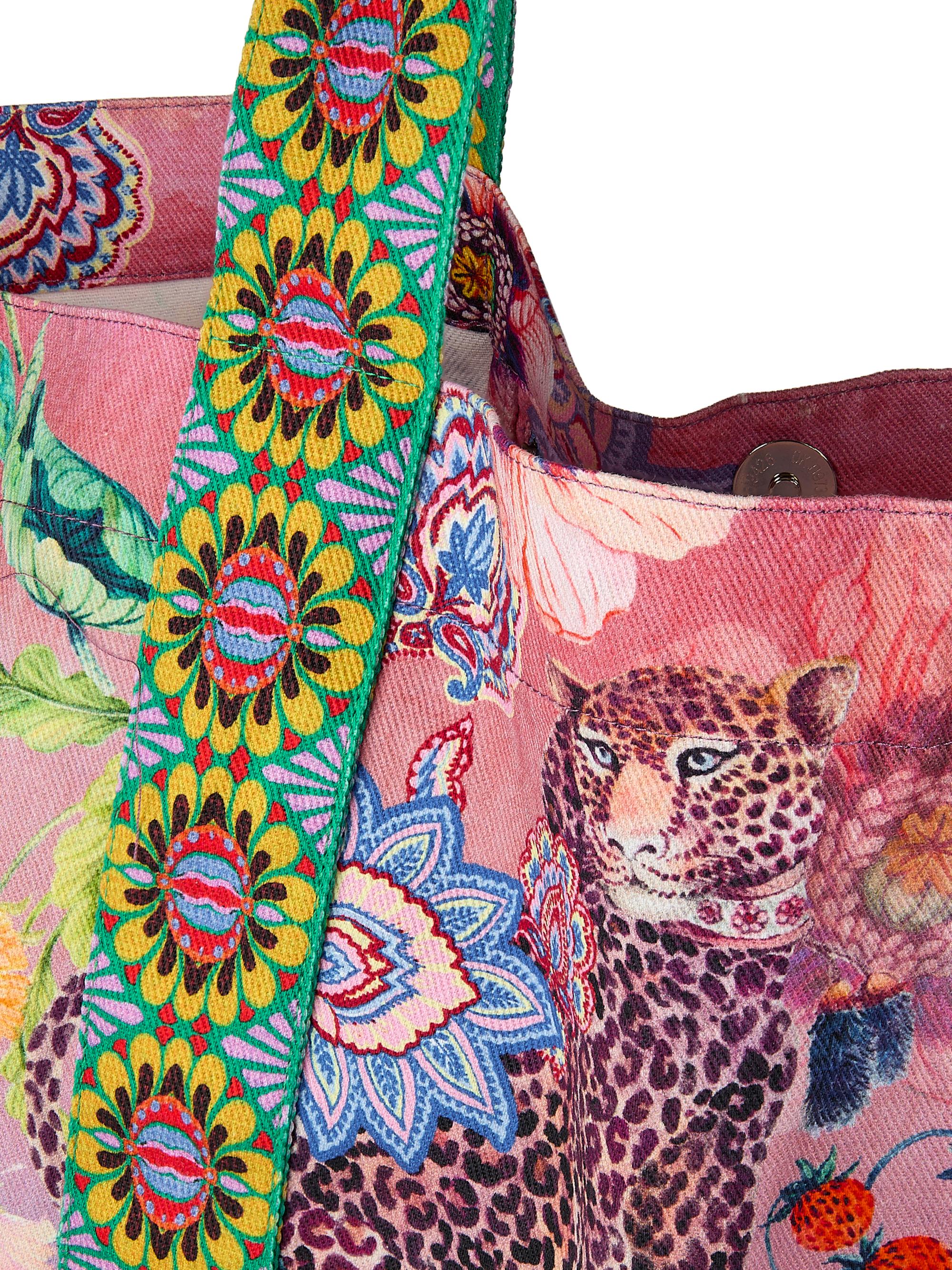 Johnny Was Lilliana Printed Cotton Beach Tote | Saks Fifth Avenue