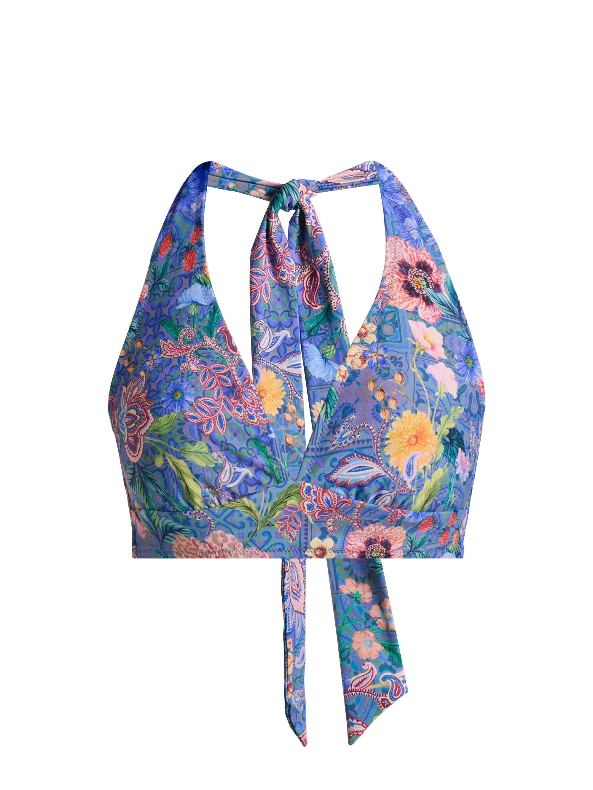 Johnny Was Women's Lilliana Halter Bikini Top - Lilliana