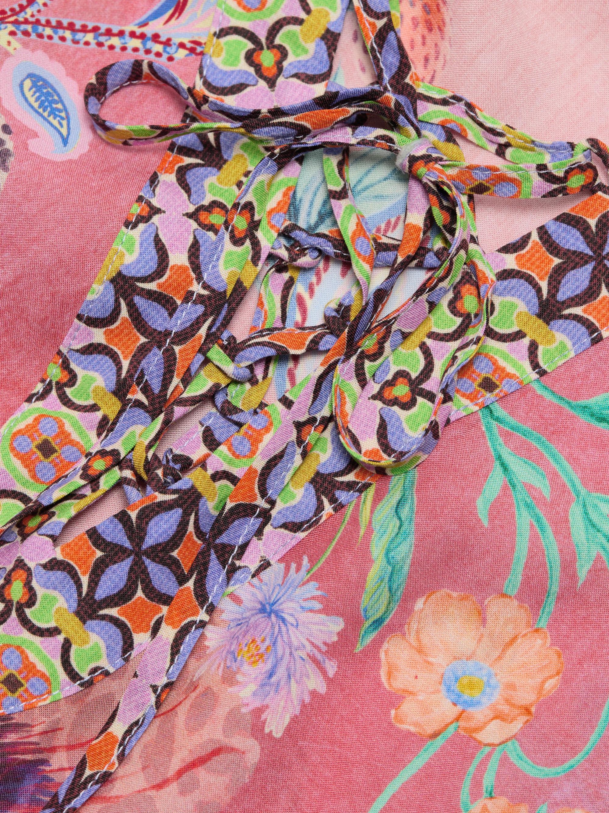 Johnny Was The Short Lilliana Print Caftan Dress | Saks Fifth Avenue