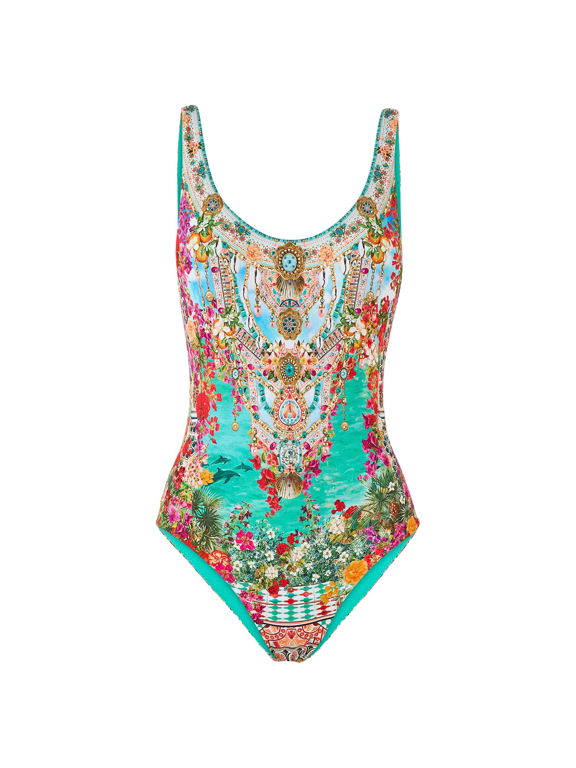 Camilla Egyptian Rose One-Piece Swimsuit | Saks Fifth Avenue