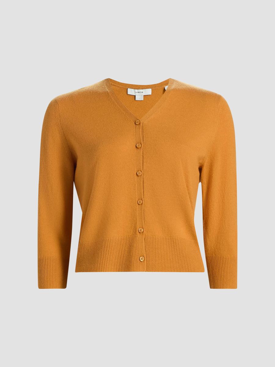 Vince Cashmere-Silk Cardigan | Saks Fifth Avenue