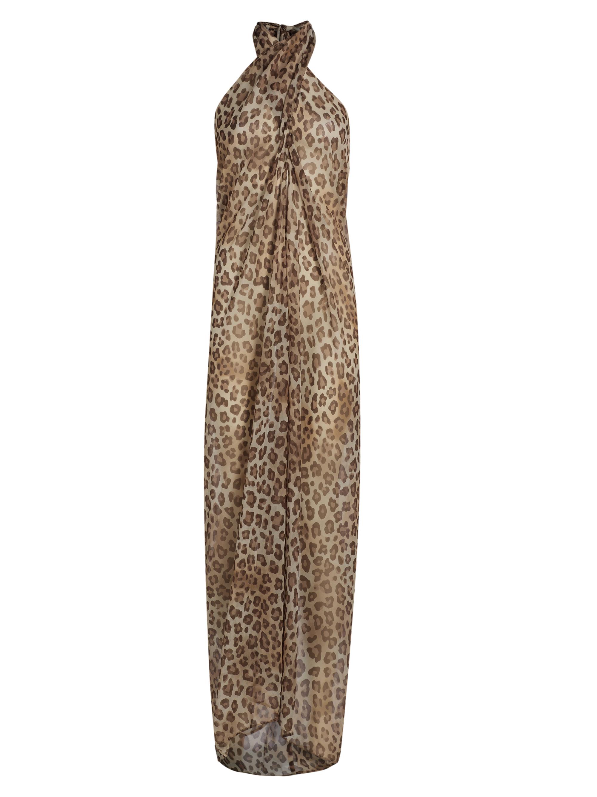 Ramy Brook Women's Aari Leopard Convertible Cover-Up Dress - Light Leopard