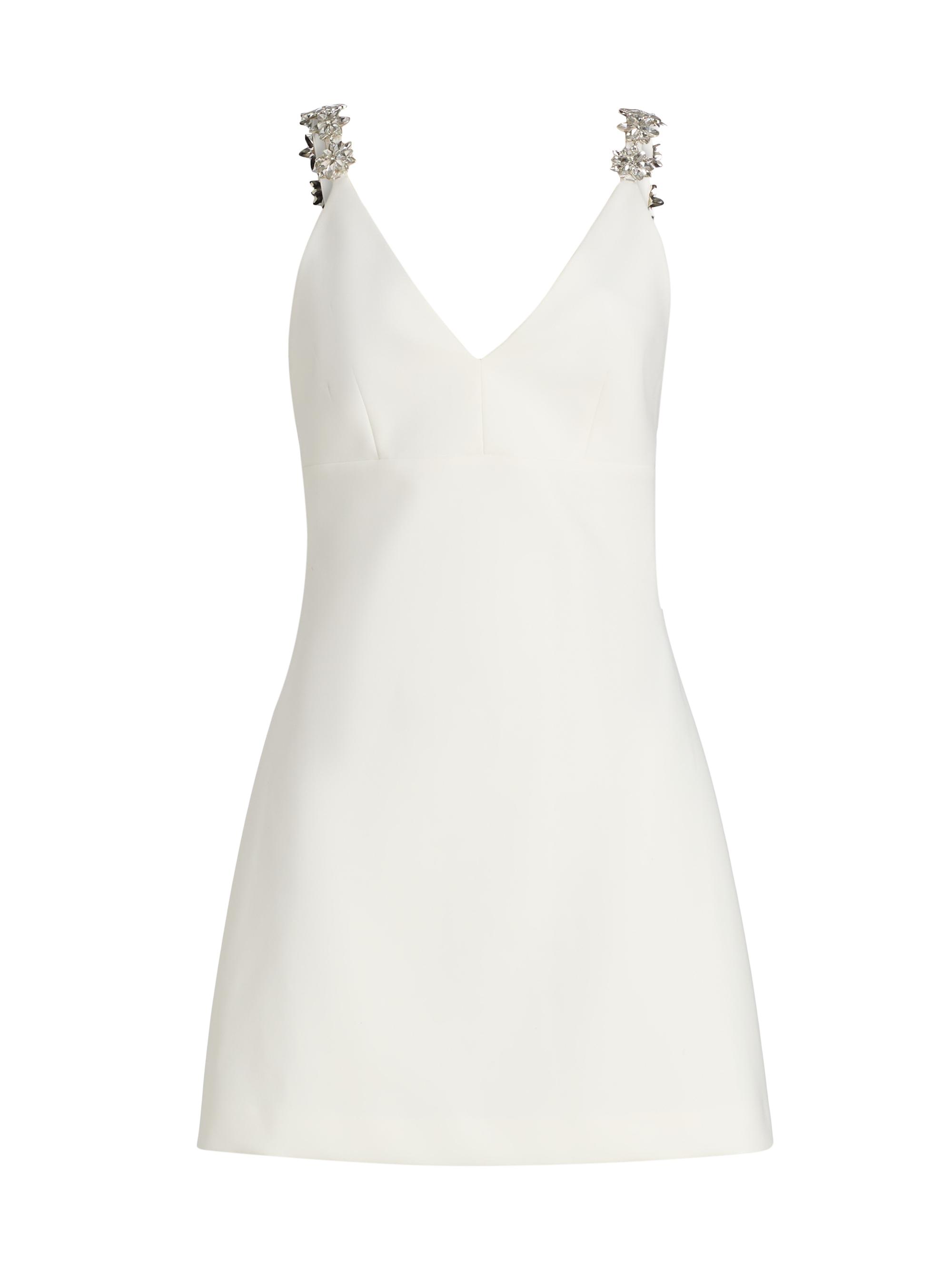 Cinq à Sept Women's Mattison Floral-Embellished Minidress - Cream