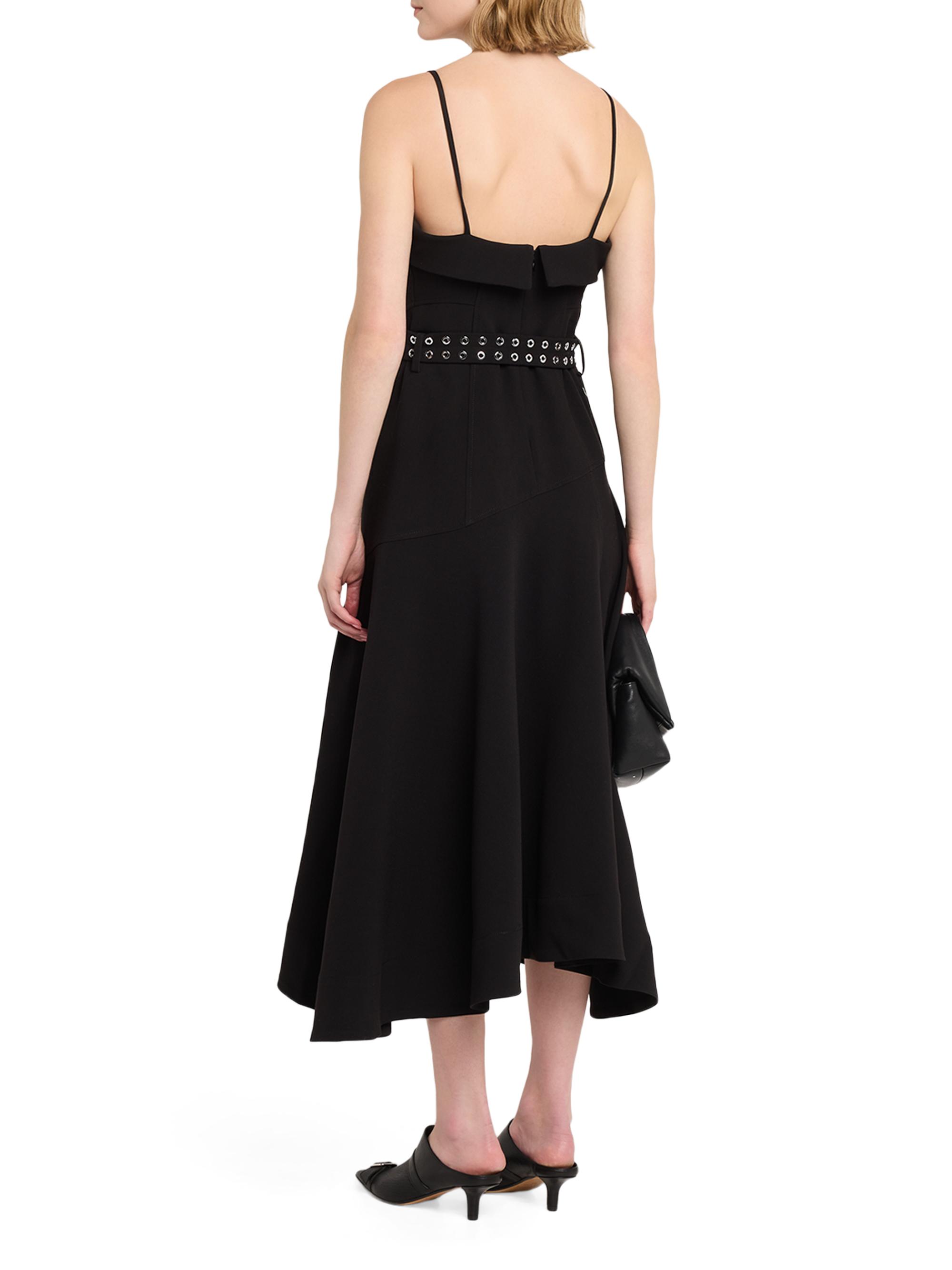 Ganni Twill Suiting Midi-Dress | Saks Fifth Avenue
