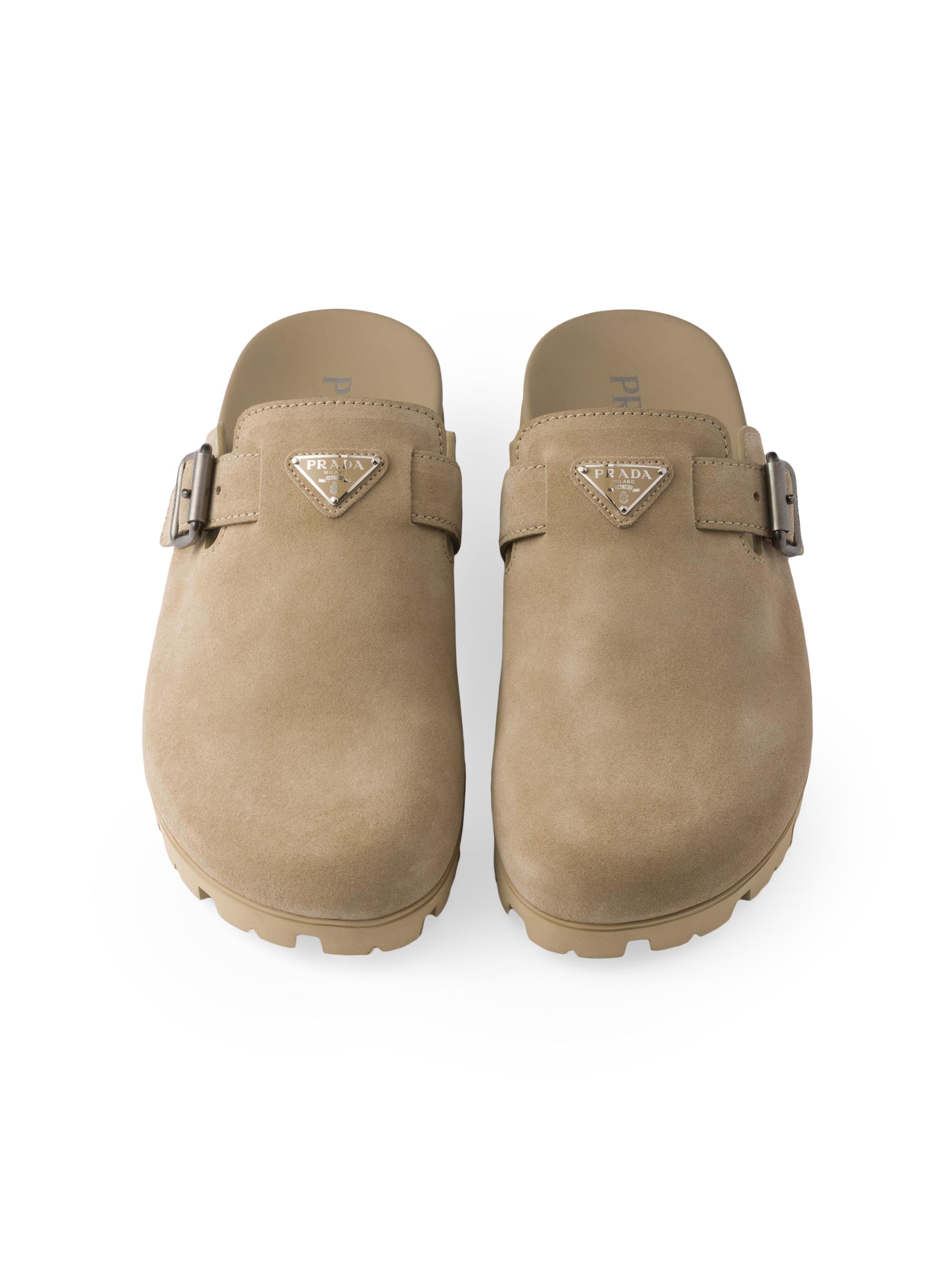 Prada Suede Mules | Saks Fifth Avenue