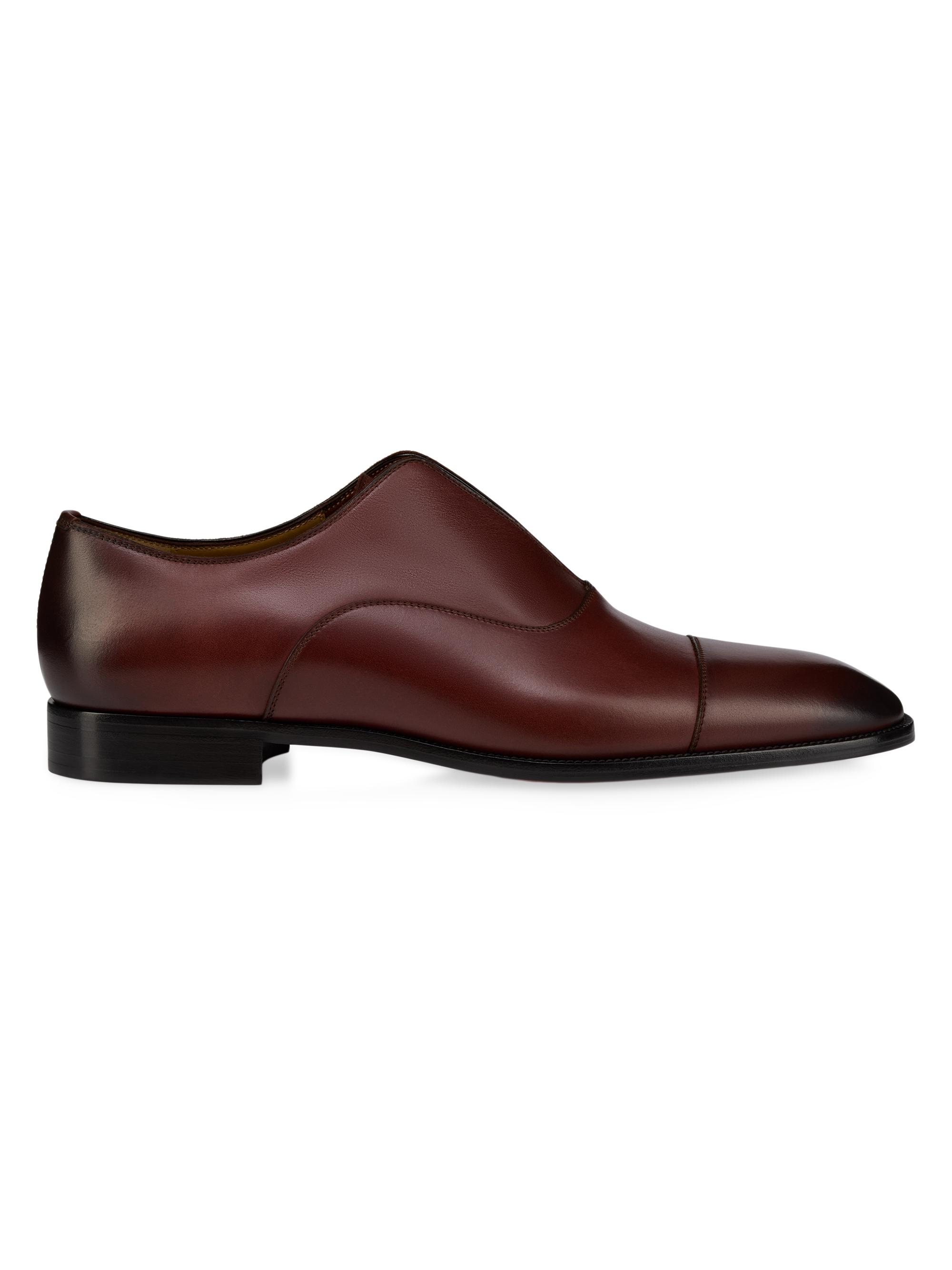 Christian Louboutin Men's Alpha Male II Oxford Shoes - Cuoio