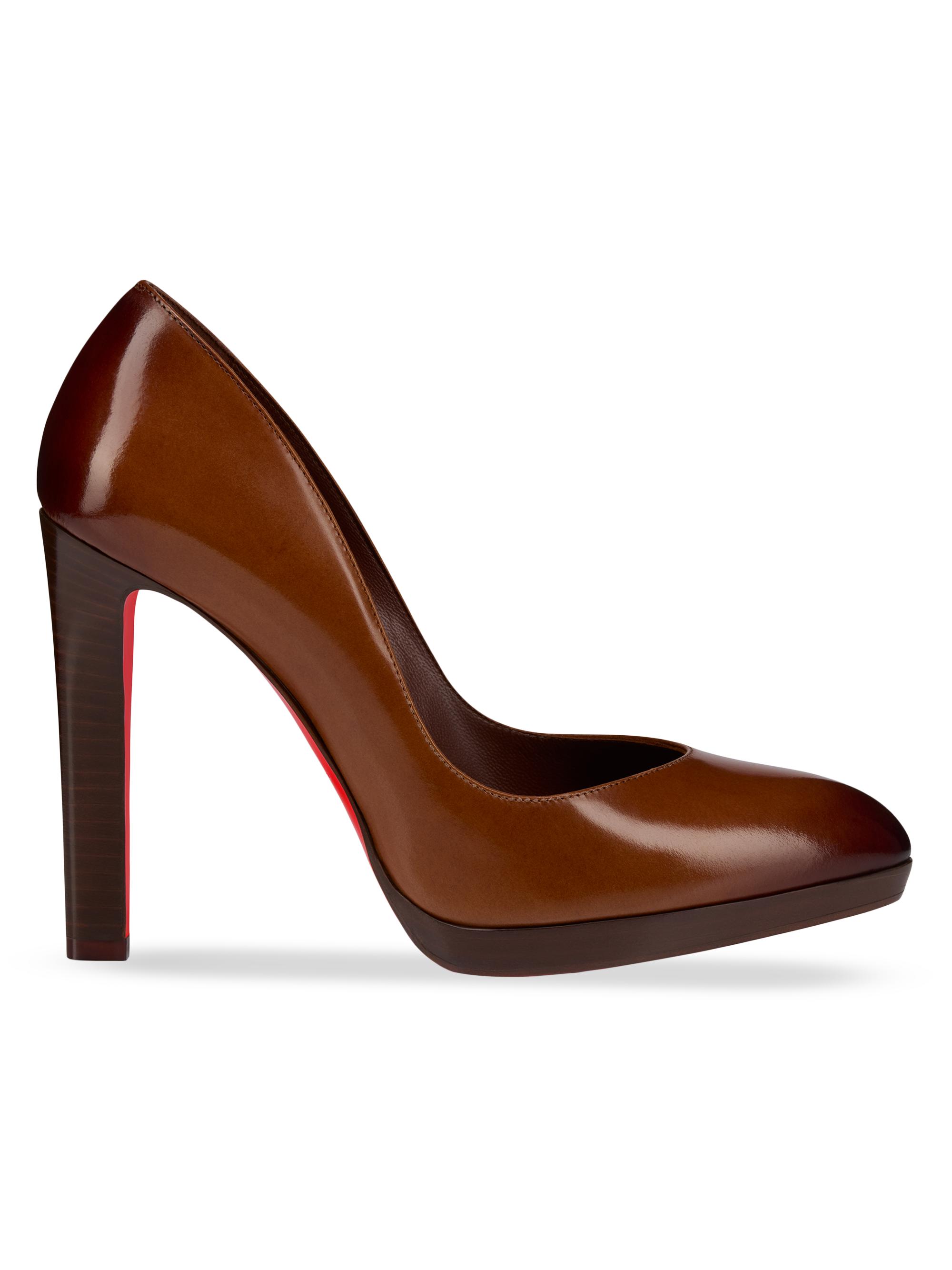 Christian Louboutin Iriza 85MM Patent Leather Pumps | Saks Fifth