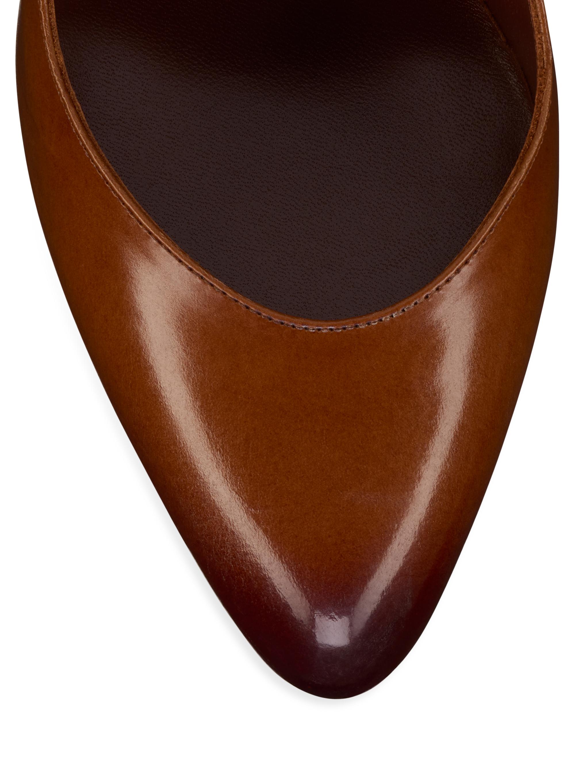 Christian Louboutin Fannylove Alta 120MM Leather Pumps | Saks