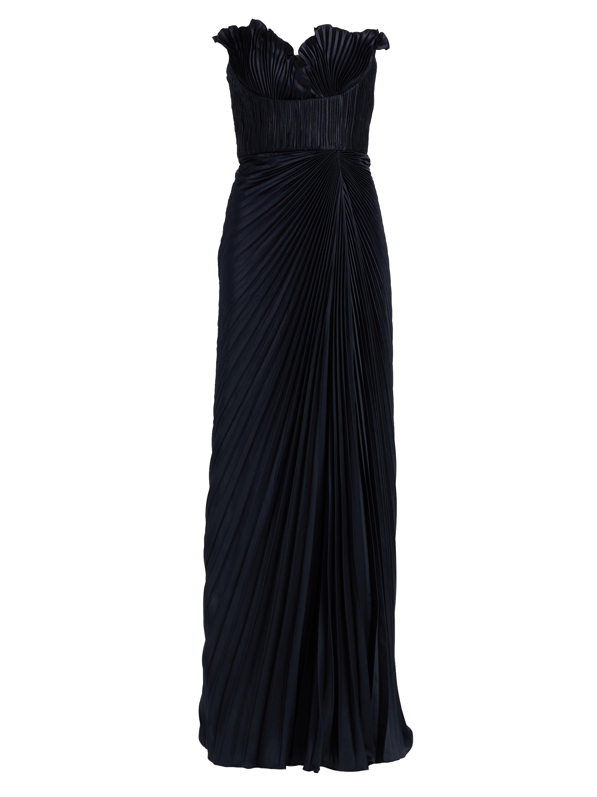 amur pleated strapless belle dress Belle Dress