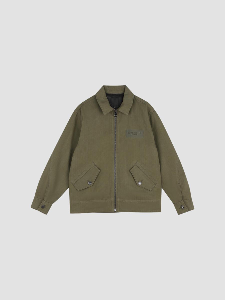 Givenchy Jacket Kids Color Green In Green