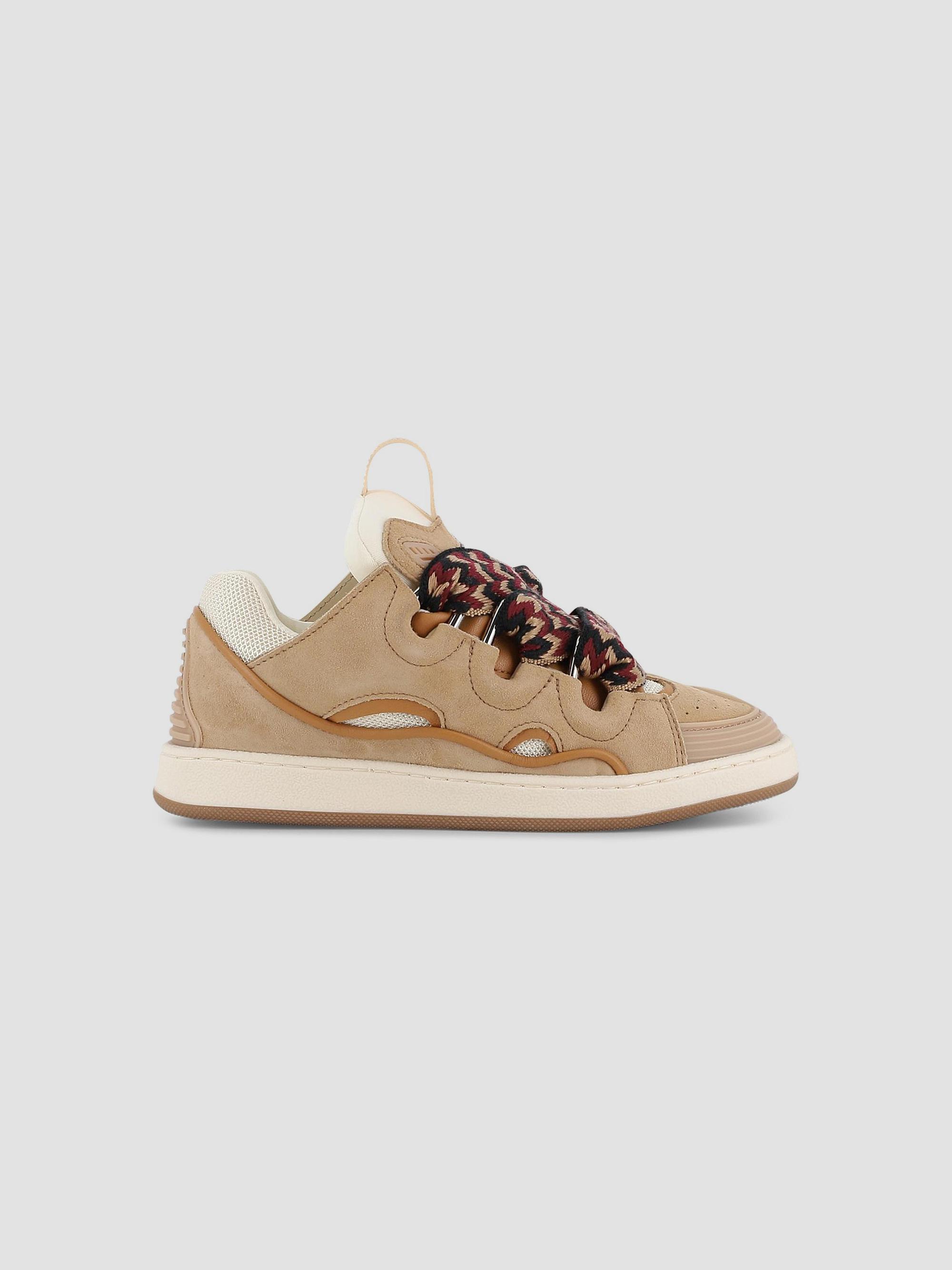 Lanvin Leather Curb Sneakers | Saks Fifth Avenue