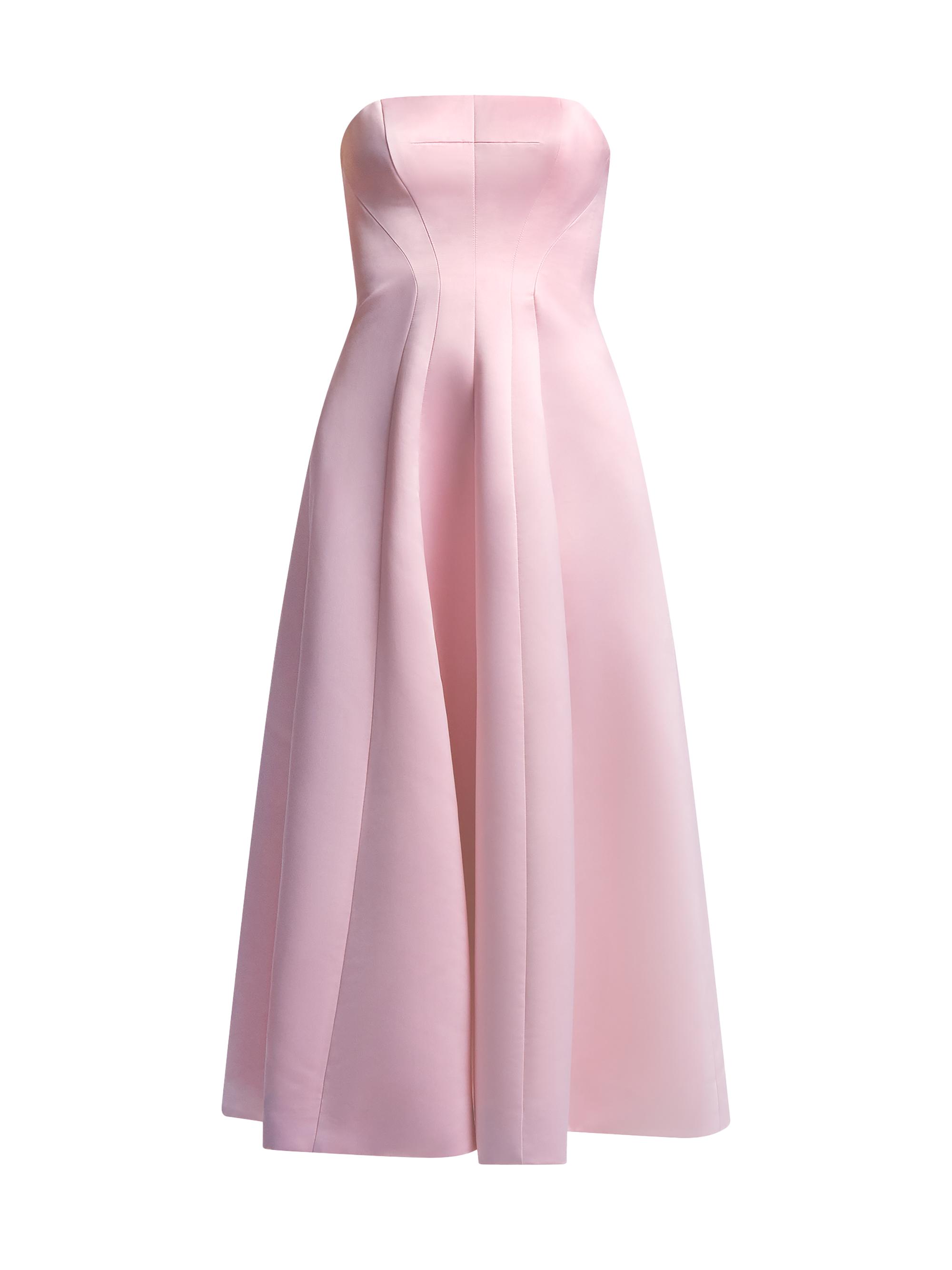 black plus size short dress Faux Leather Tube Mini in Black-swatch Color:Bubblegum Pink sku_344212 Made from stretchy fabric Women's Stretchy Bootcut Dress