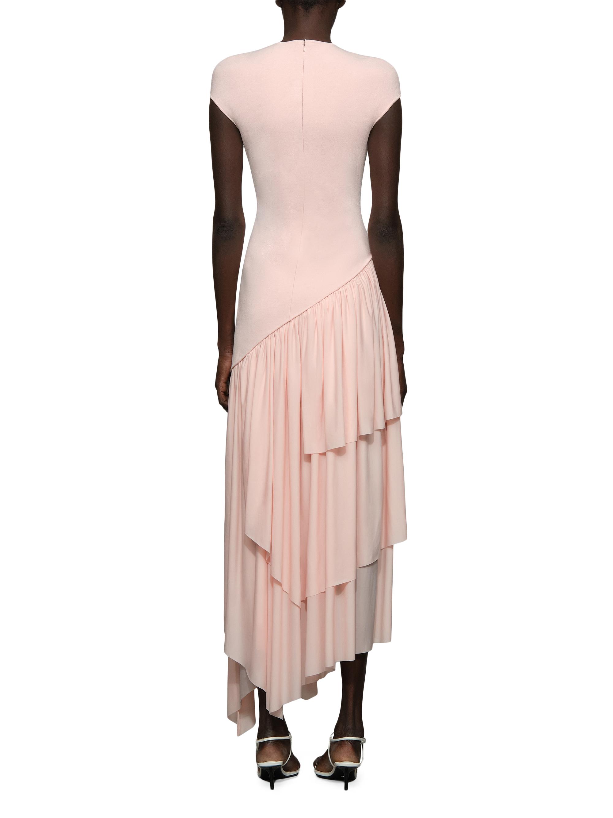 Et Ochs Women's Elowen Asymmetric Knit Combo Maxi Dress - Blush | Thumbnail 4