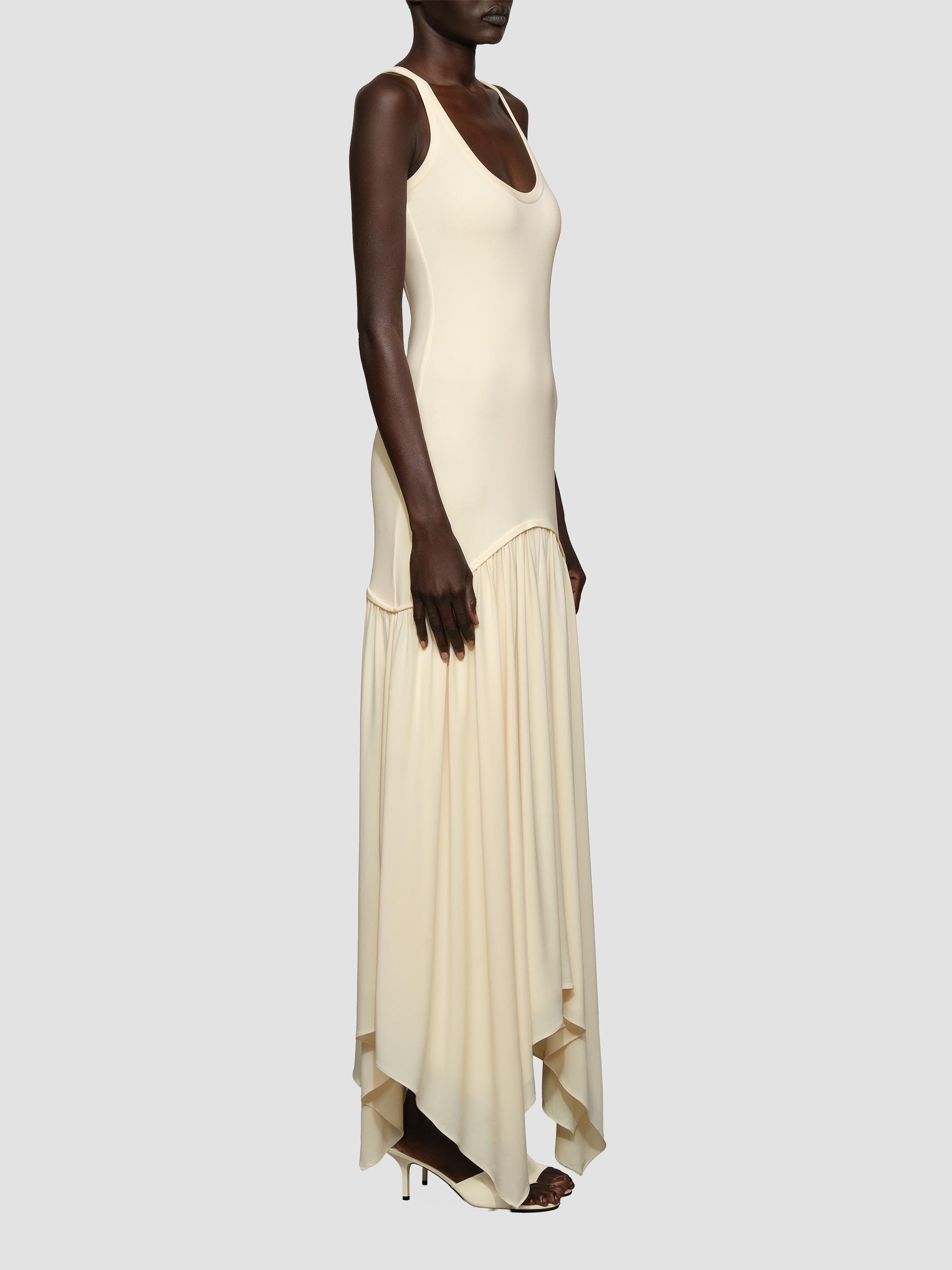 Et Ochs Women's Ramona Asymmetric Stretch-Jersey Scoopneck Maxi Dress - Wax | Thumbnail 3