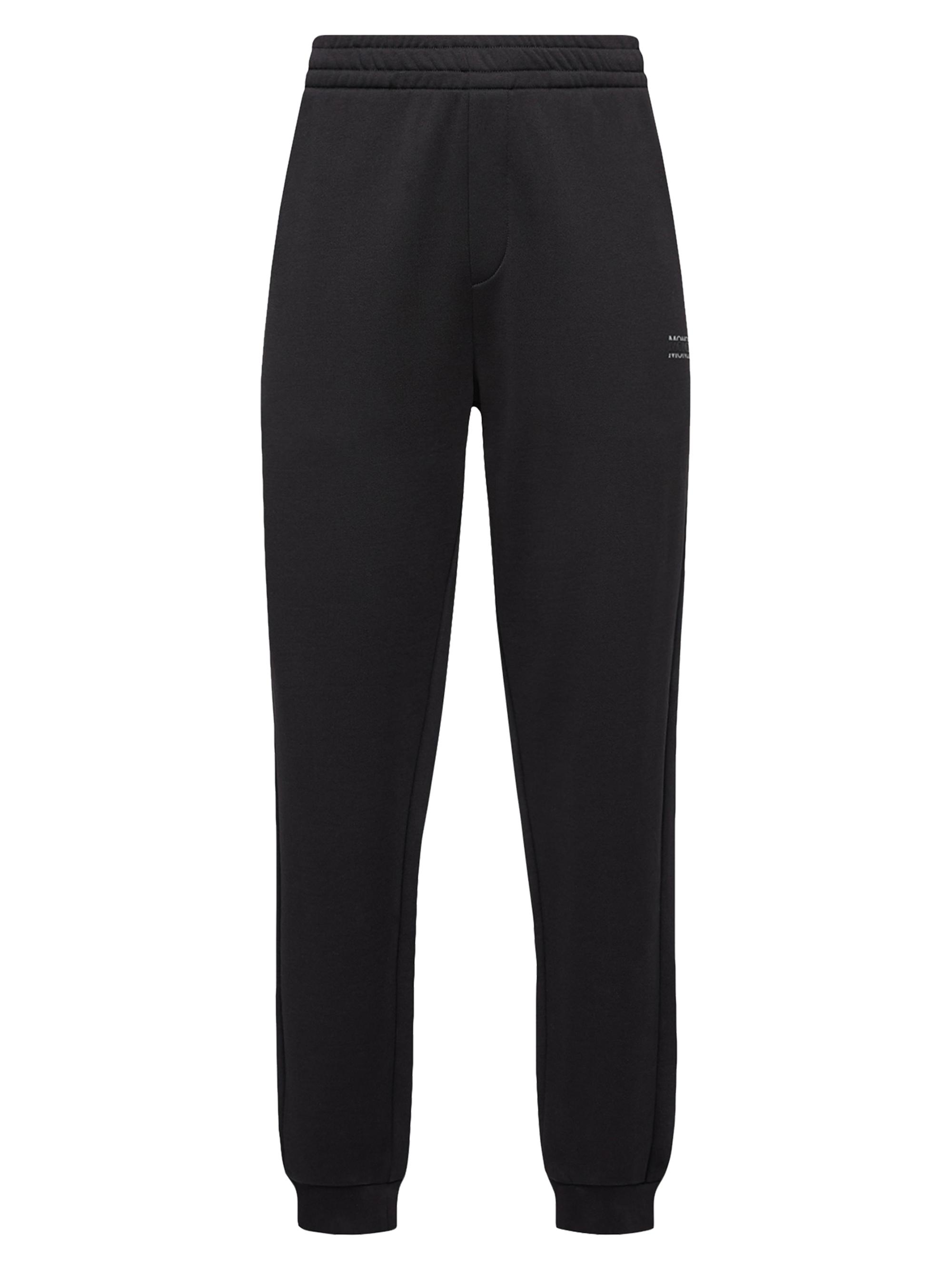 Moncler Men's Sweatpants in Cotton Fleece - Black