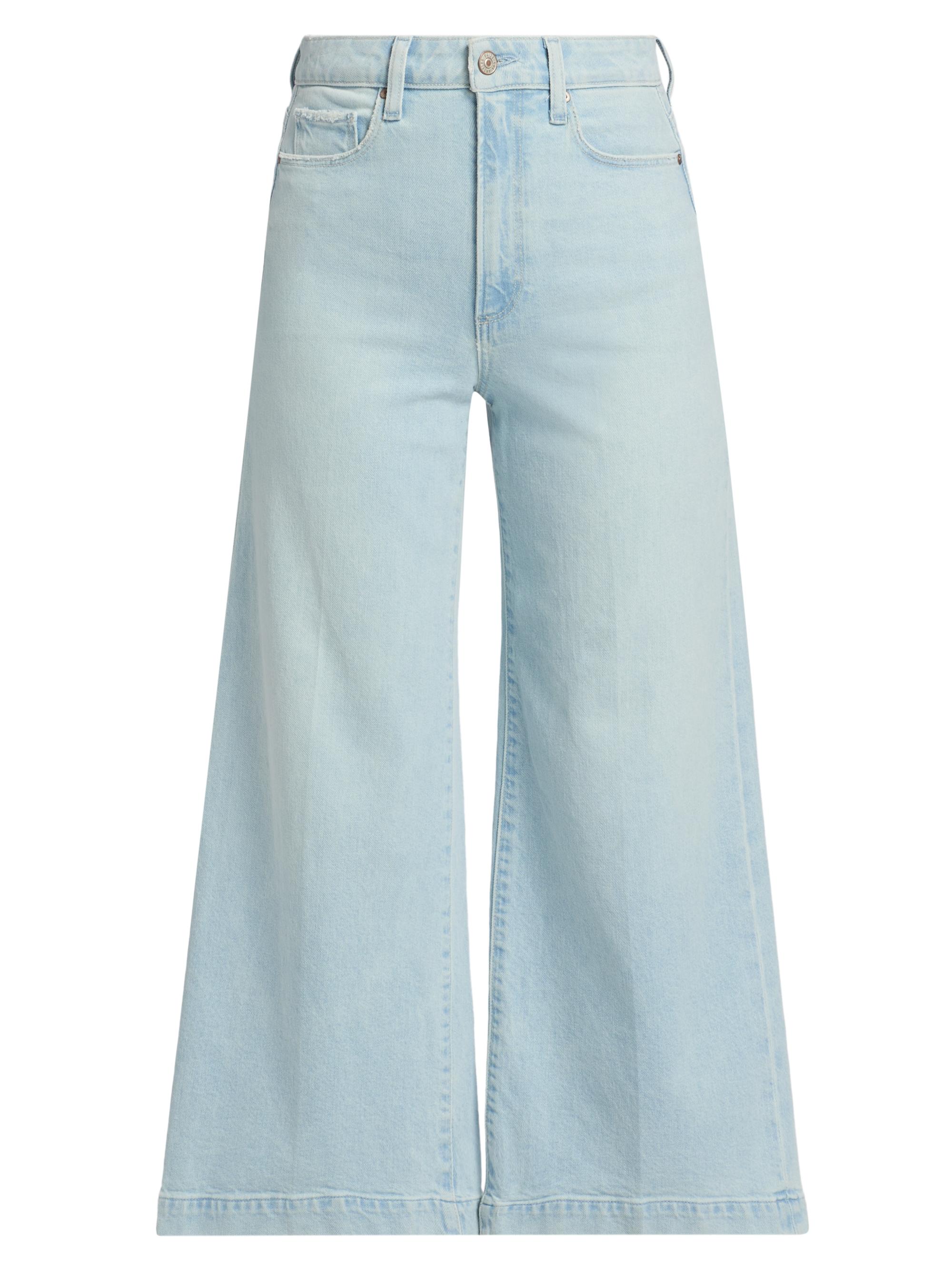 Paige Women's Harper Ankle Crop Jeans - Fleur De Mer