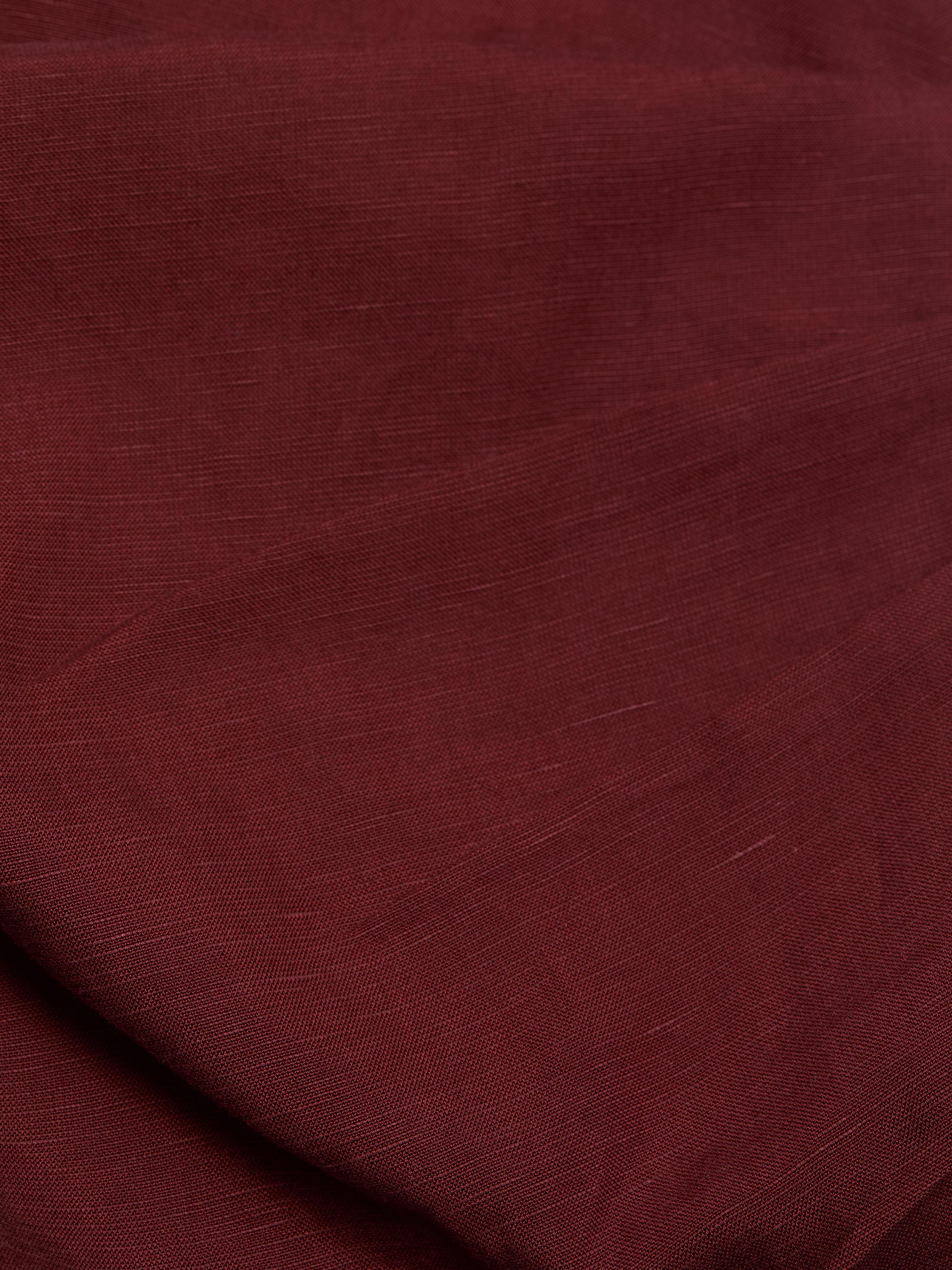 Ronny Kobo Women's Winnie Draped One-Shoulder Minidress - Burgundy | Thumbnail 7