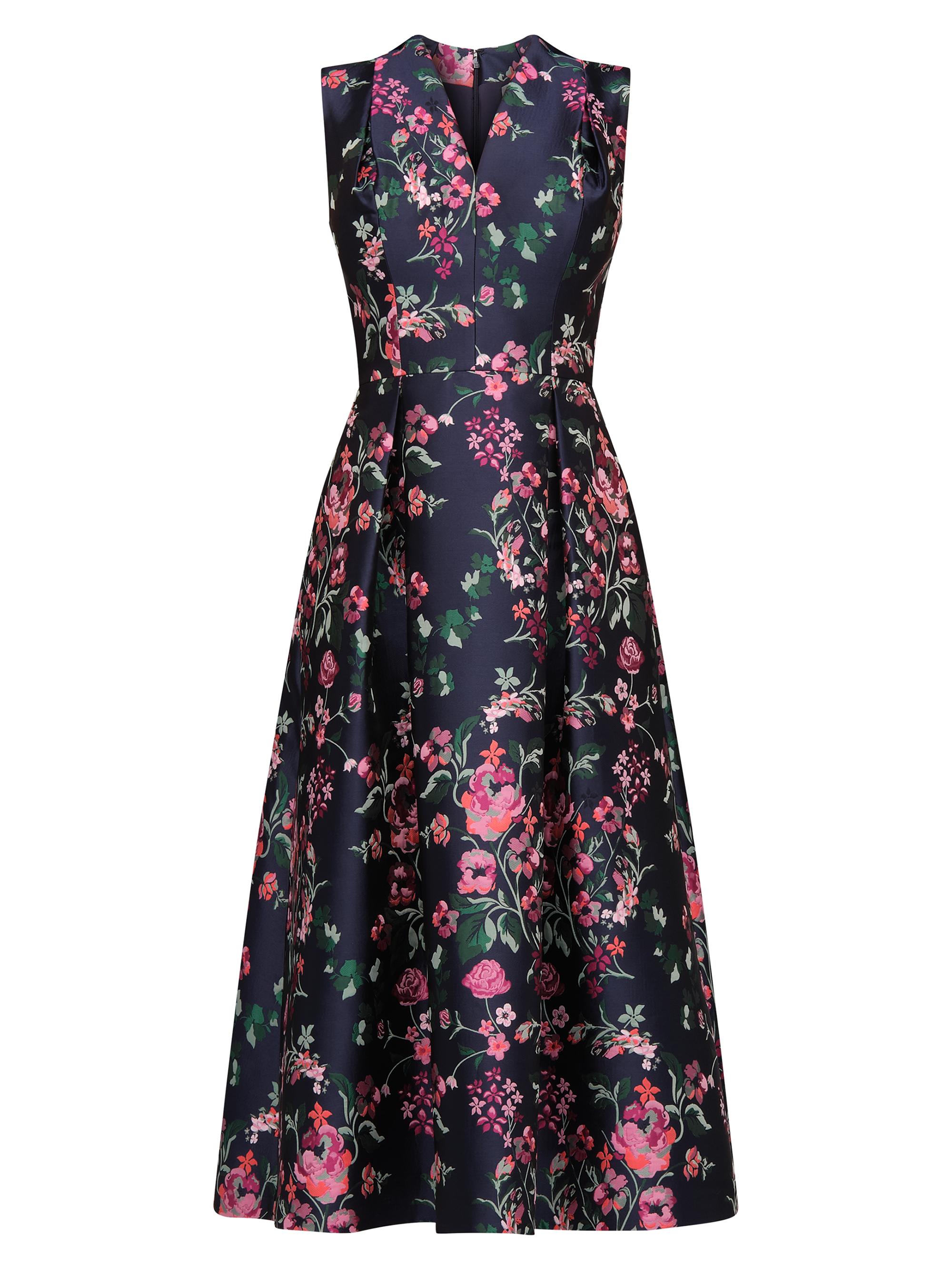 ina belted cocktail dress Ina Tea Length Dress  Kay Unger