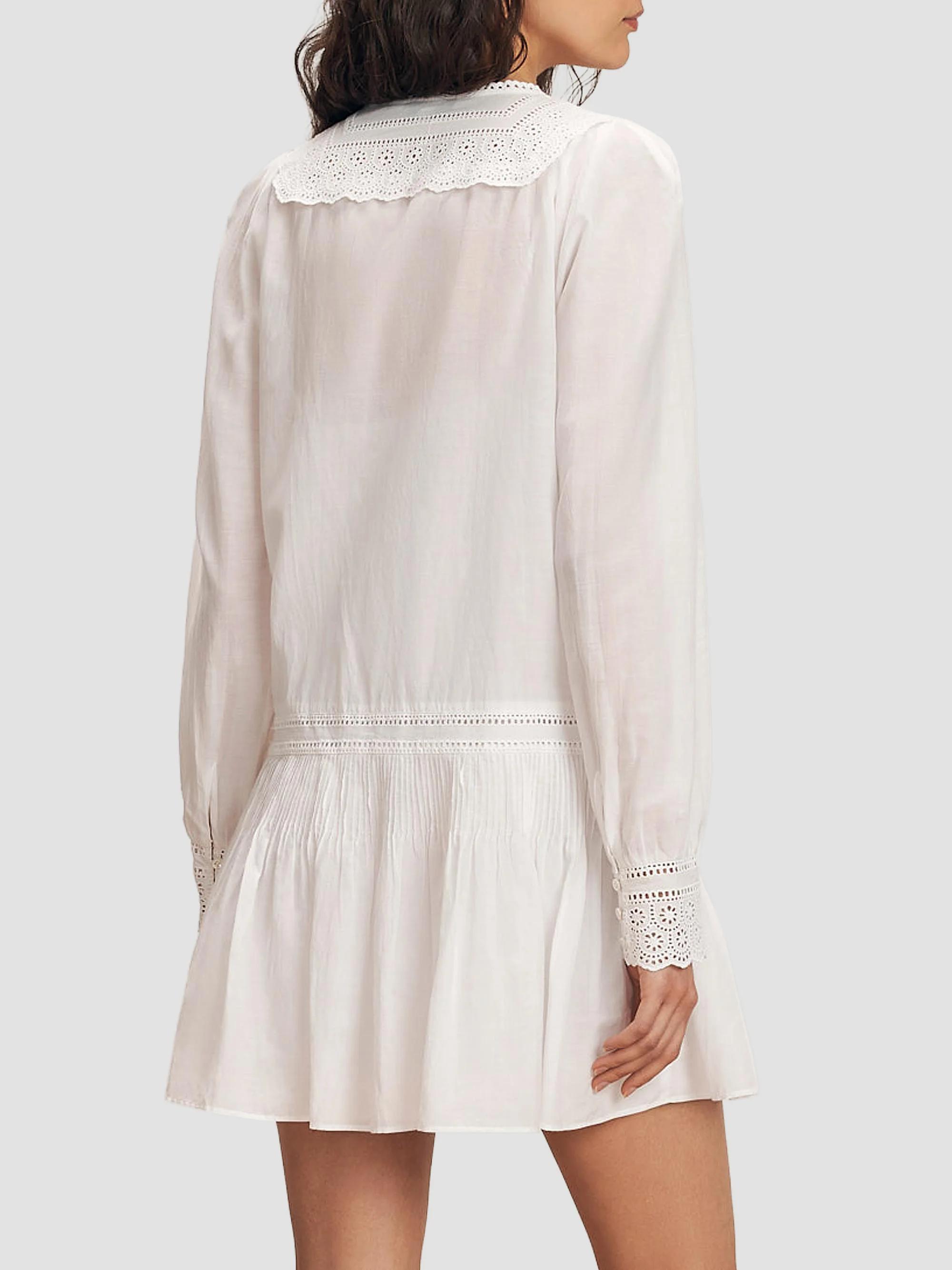 Veronica Beard Marguerite Cotton-Blend Minidress | Saks Fifth Avenue